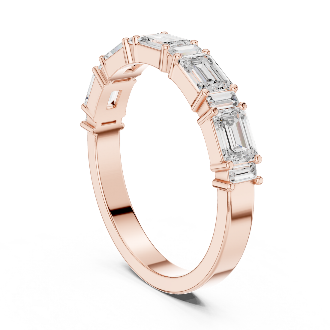 Vintage Scroll Lab Grown Diamond Ring