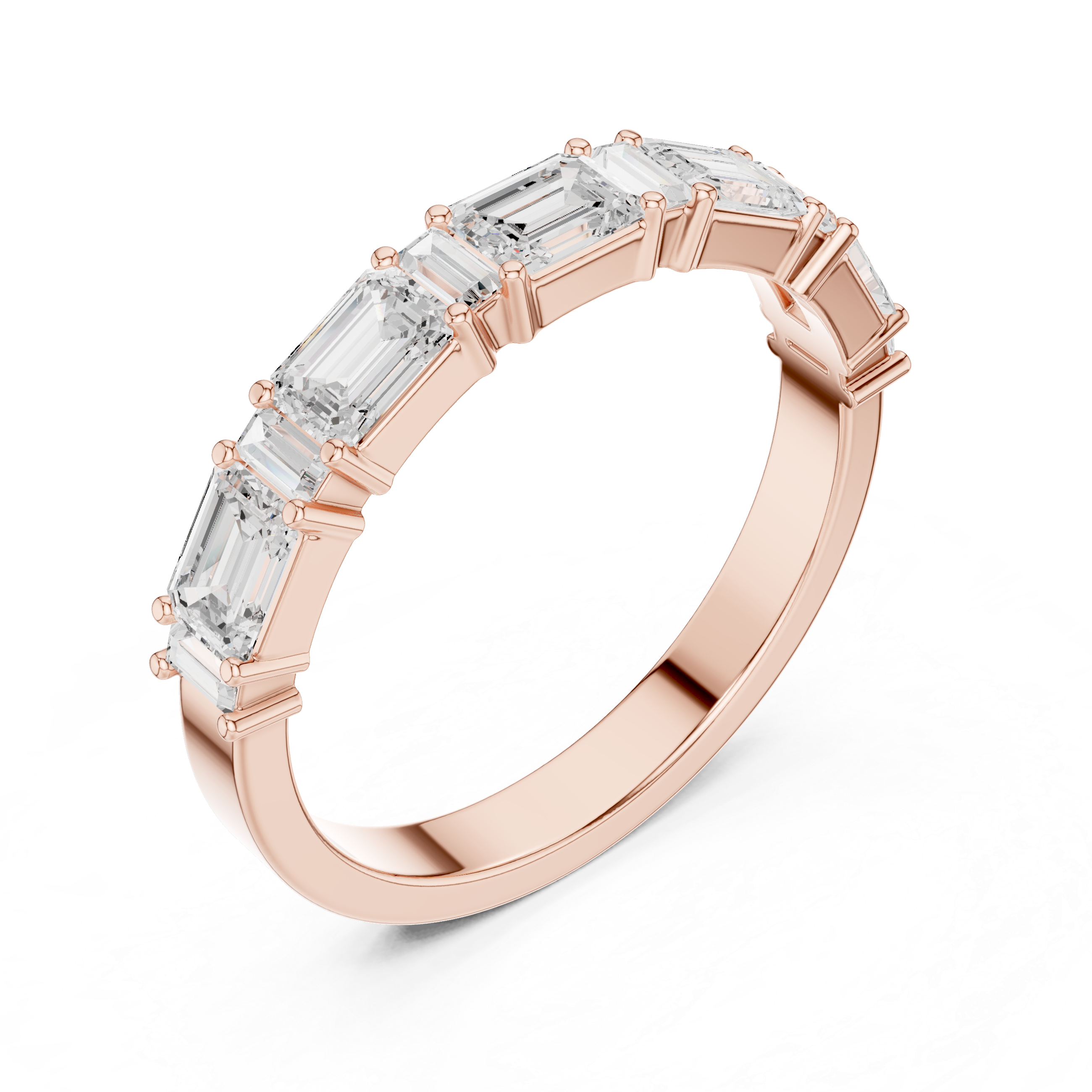 Vintage Scroll Lab Grown Diamond Ring