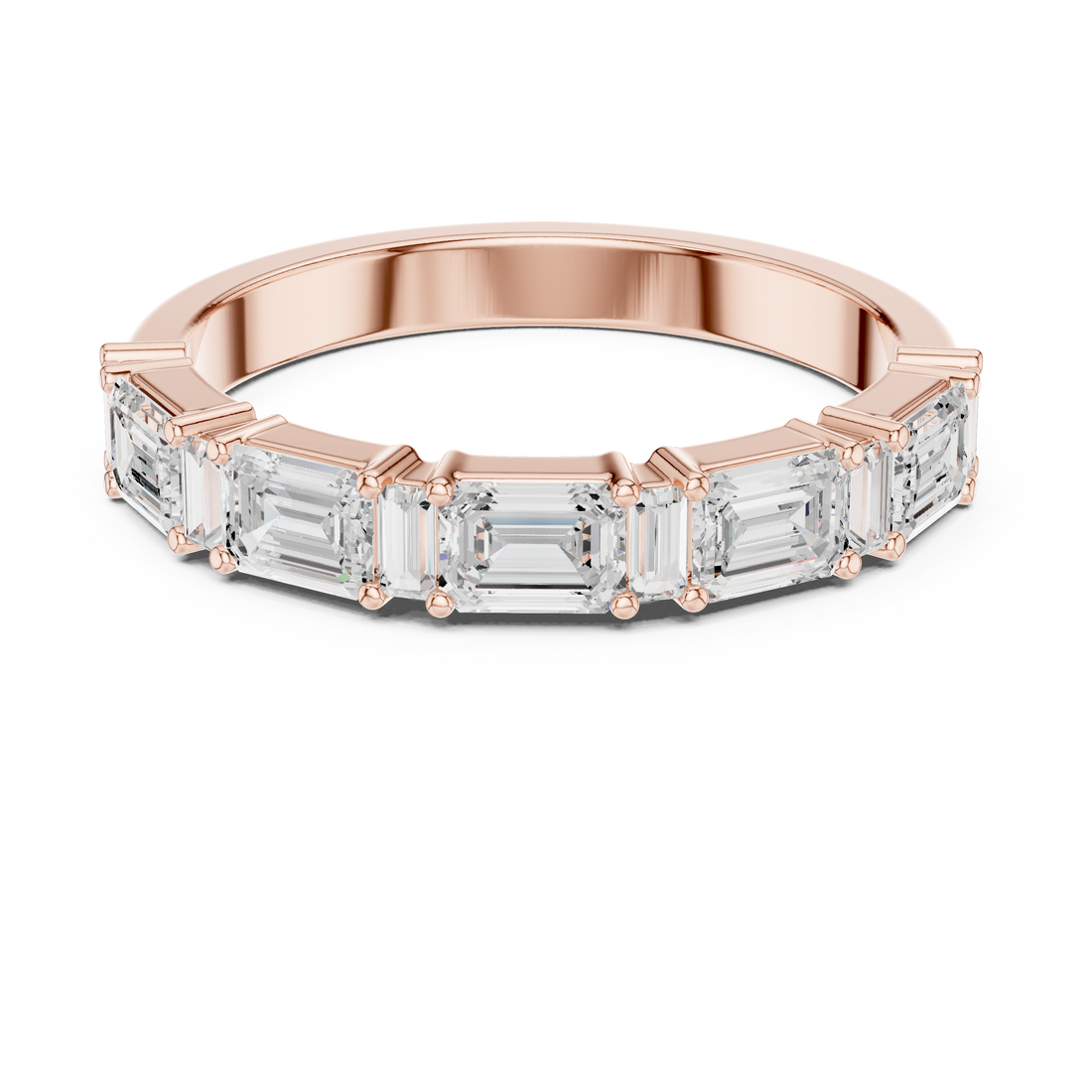 Vintage Scroll Lab Grown Diamond Ring