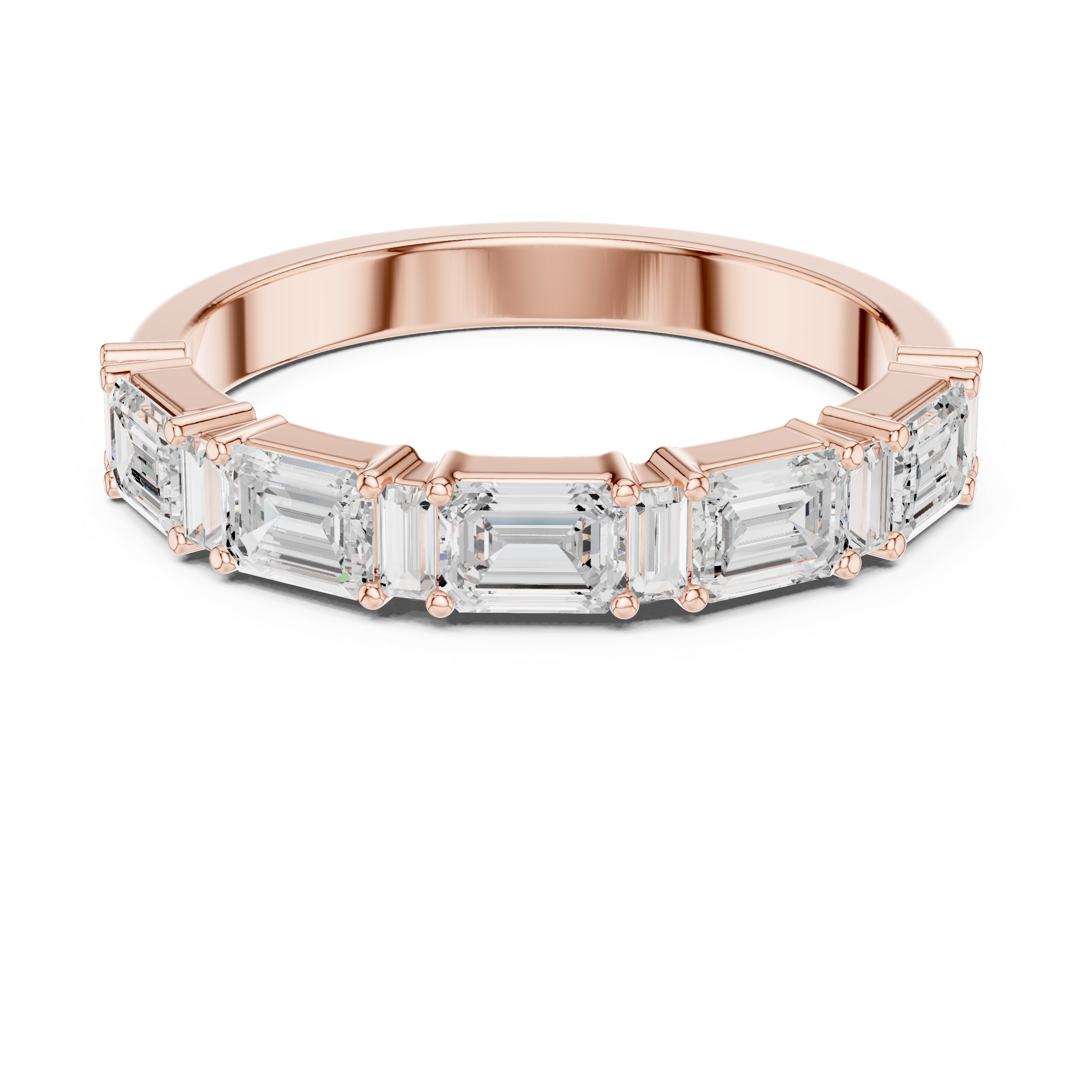 Vintage Scroll Lab Grown Diamond Ring