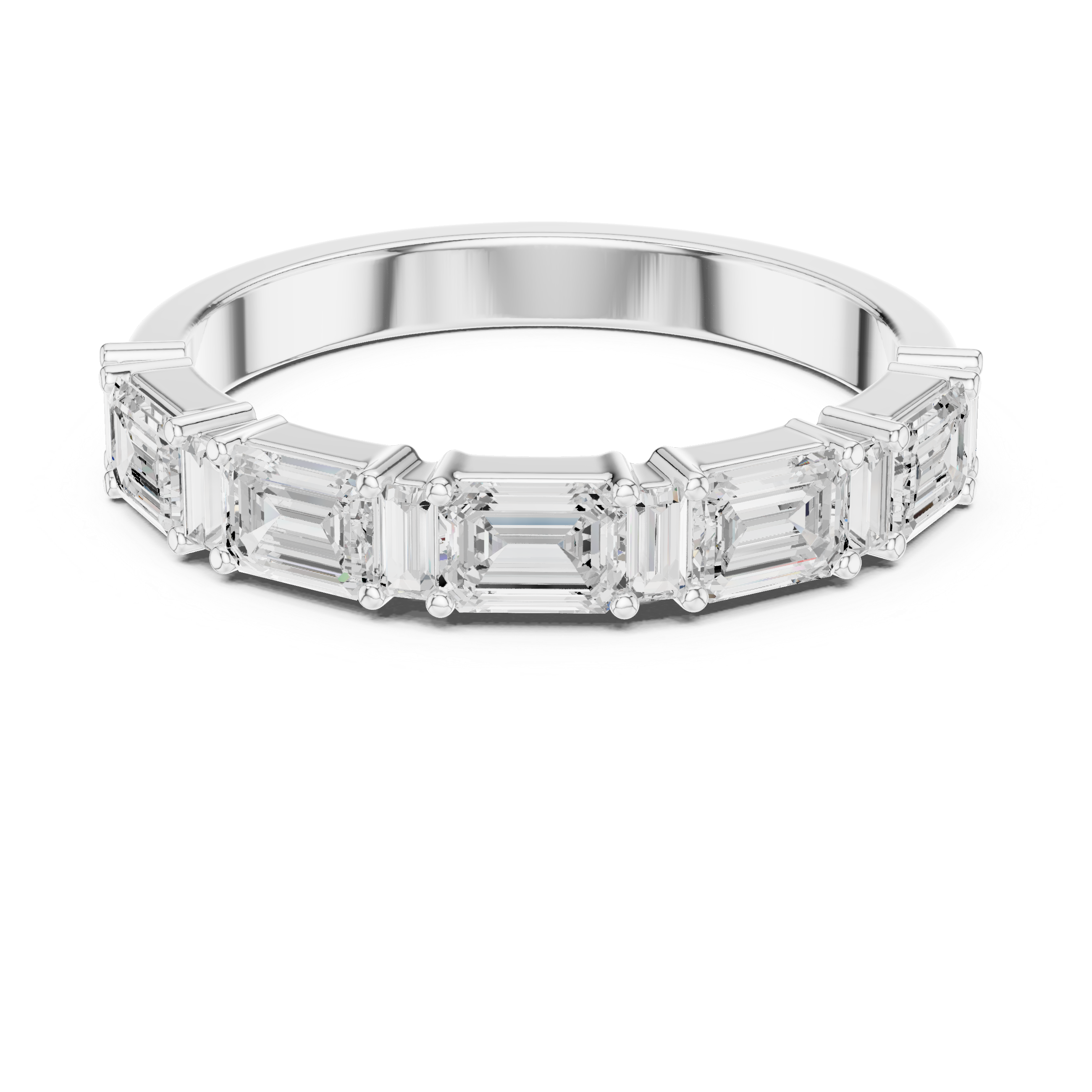Vintage Scroll Lab Grown Diamond Ring
