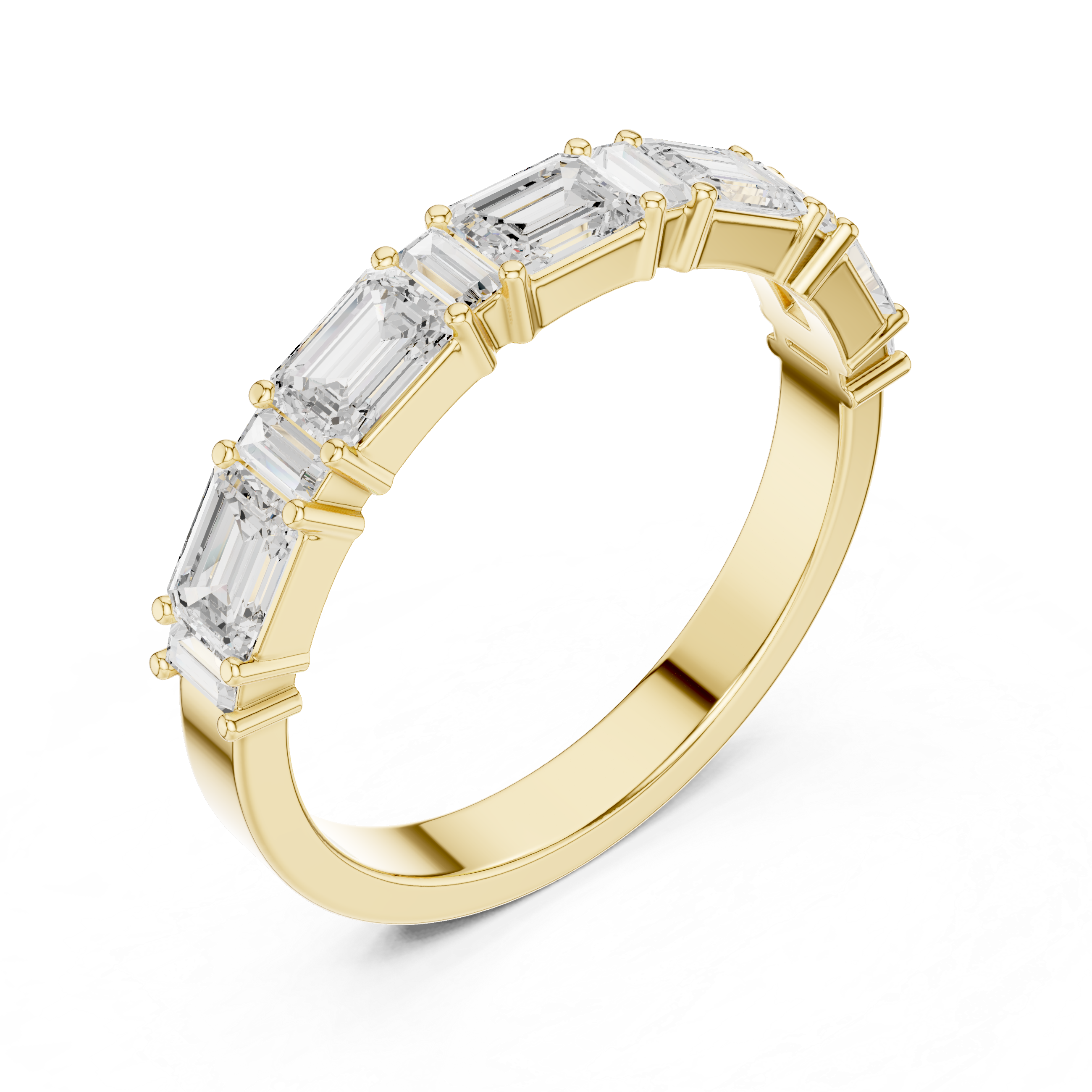 Vintage Scroll Lab Grown Diamond Ring
