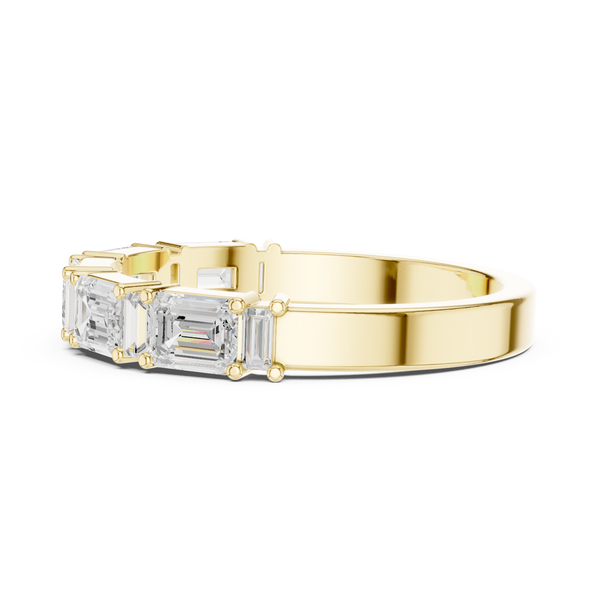 Vintage Scroll Lab Grown Diamond Ring