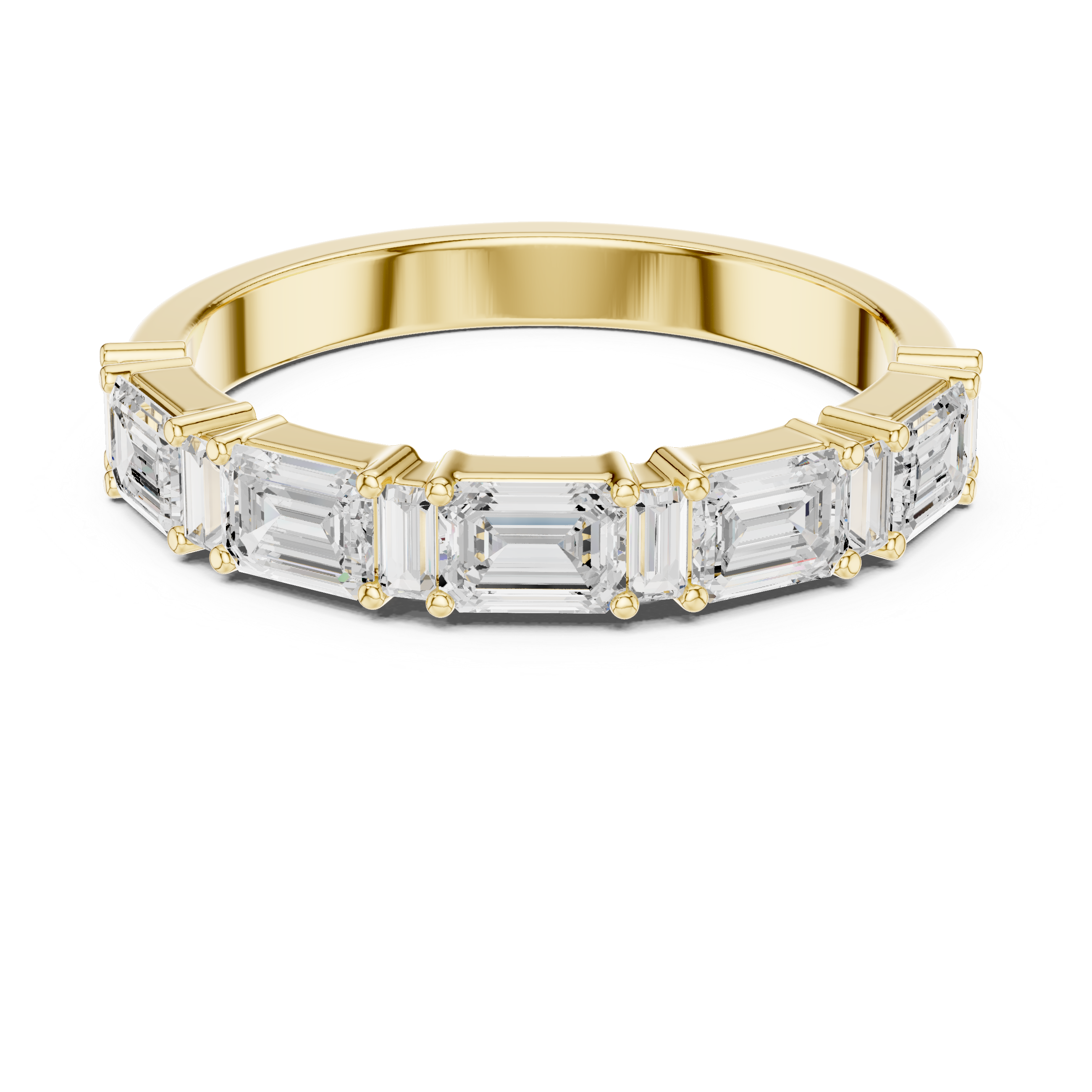 Vintage Scroll Lab Grown Diamond Ring