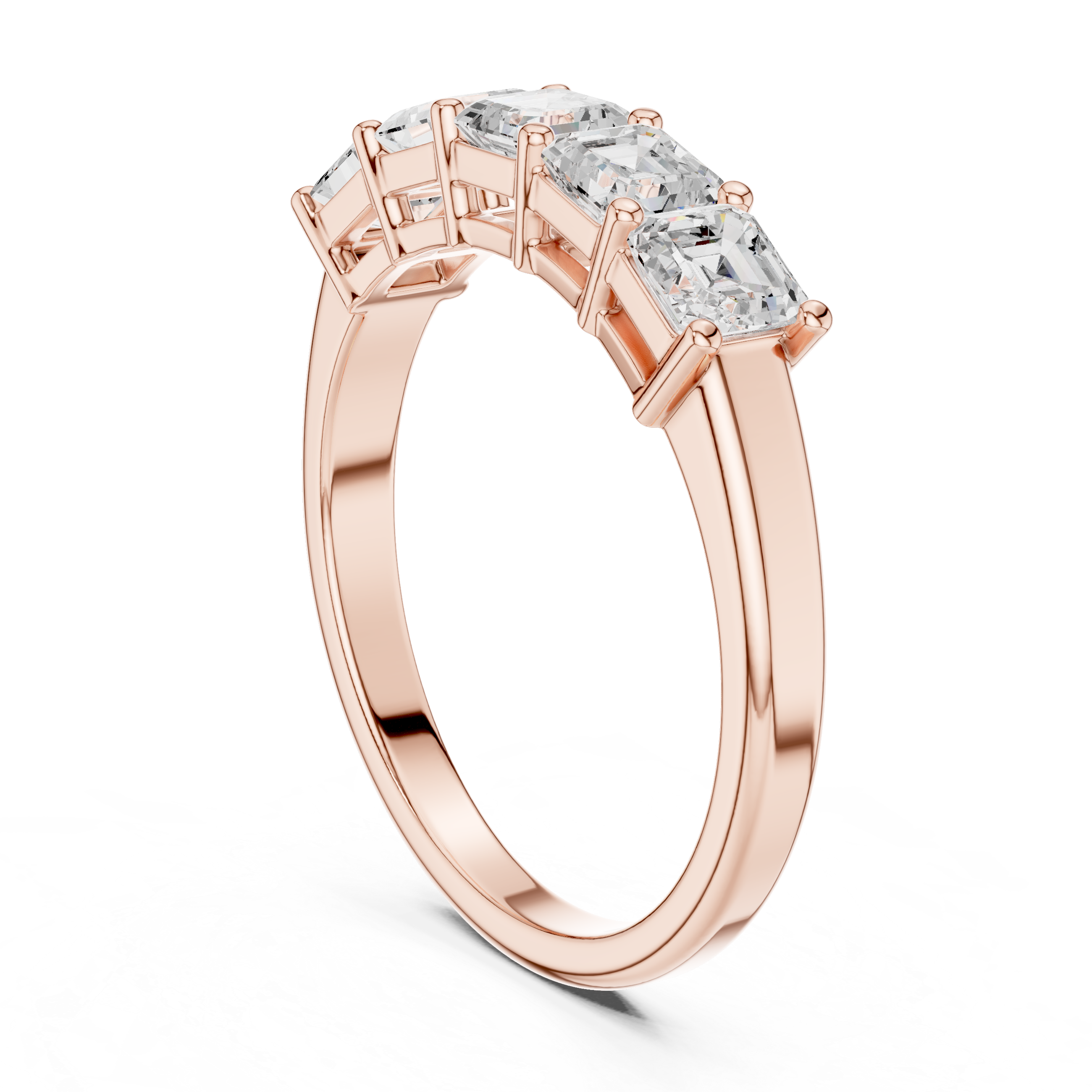 Double Wire Lab Grown Diamond Ring