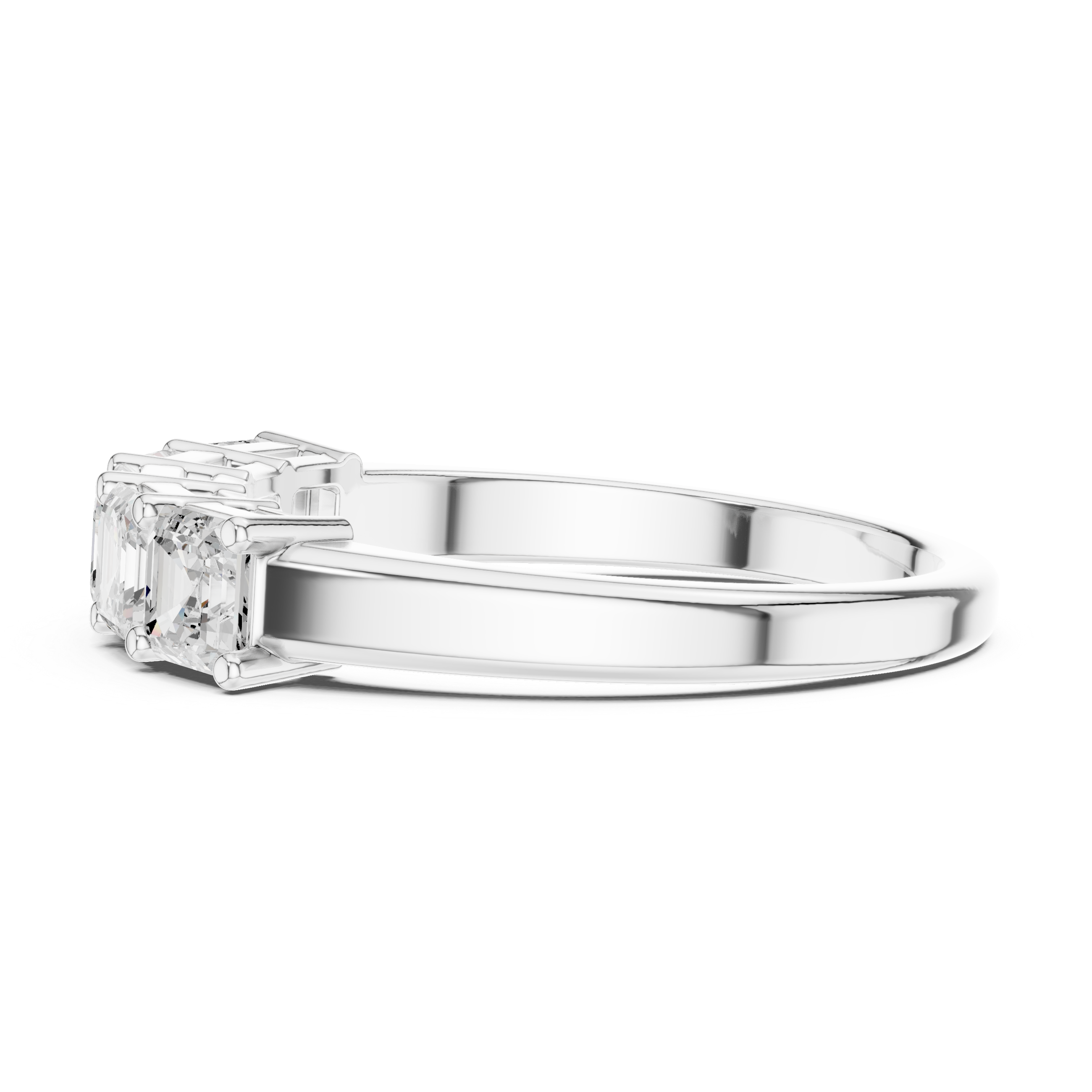 Double Wire Lab Grown Diamond Ring