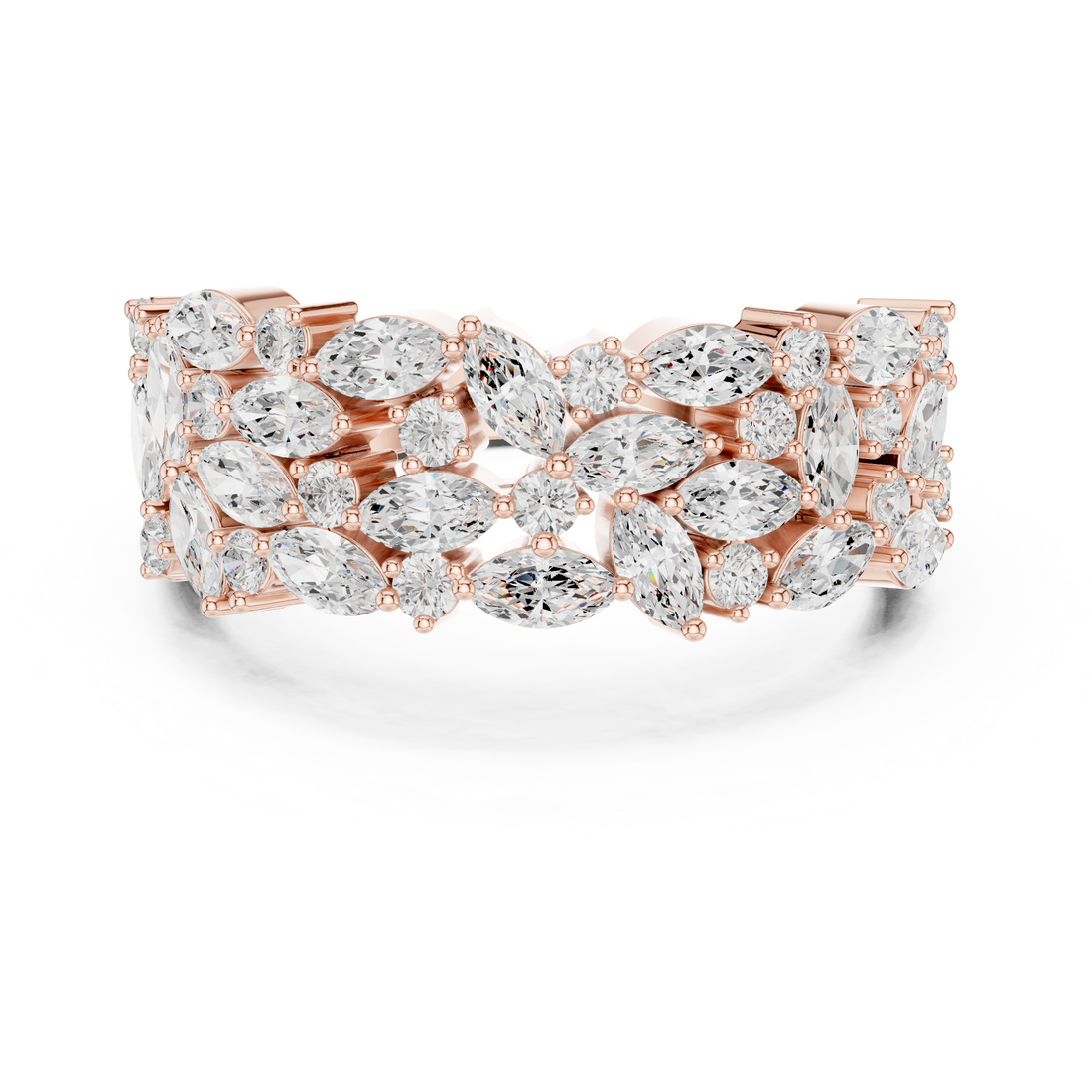 Asymmetric Balance Lab Grown Diamond Ring
