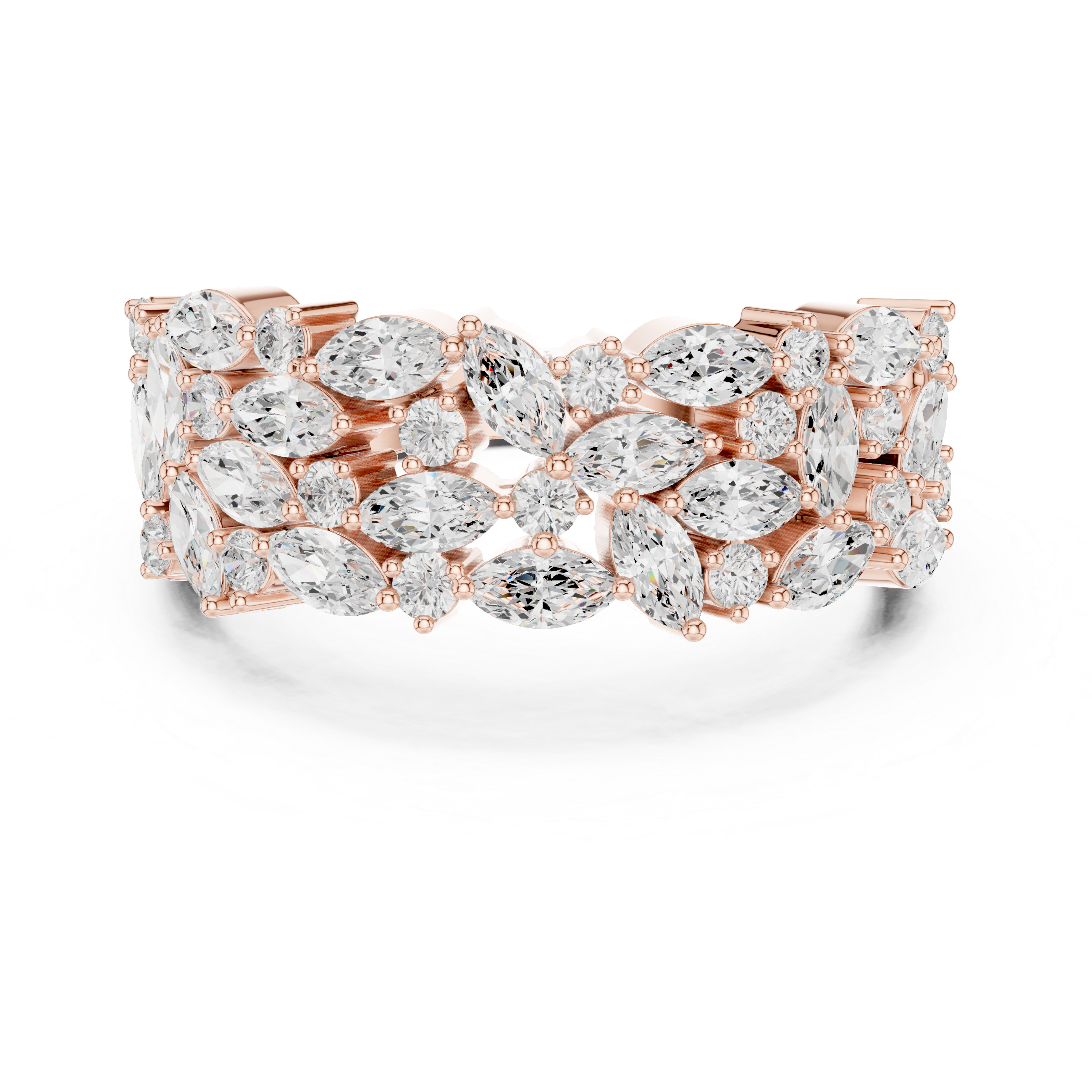 Asymmetric Balance Lab Grown Diamond Ring