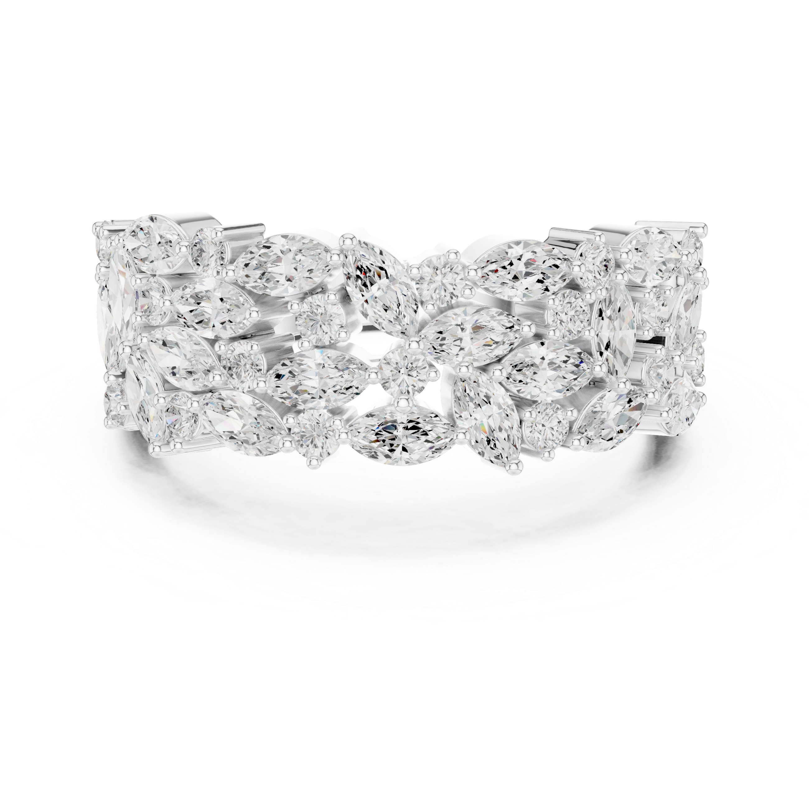 Asymmetric Balance Lab Grown Diamond Ring