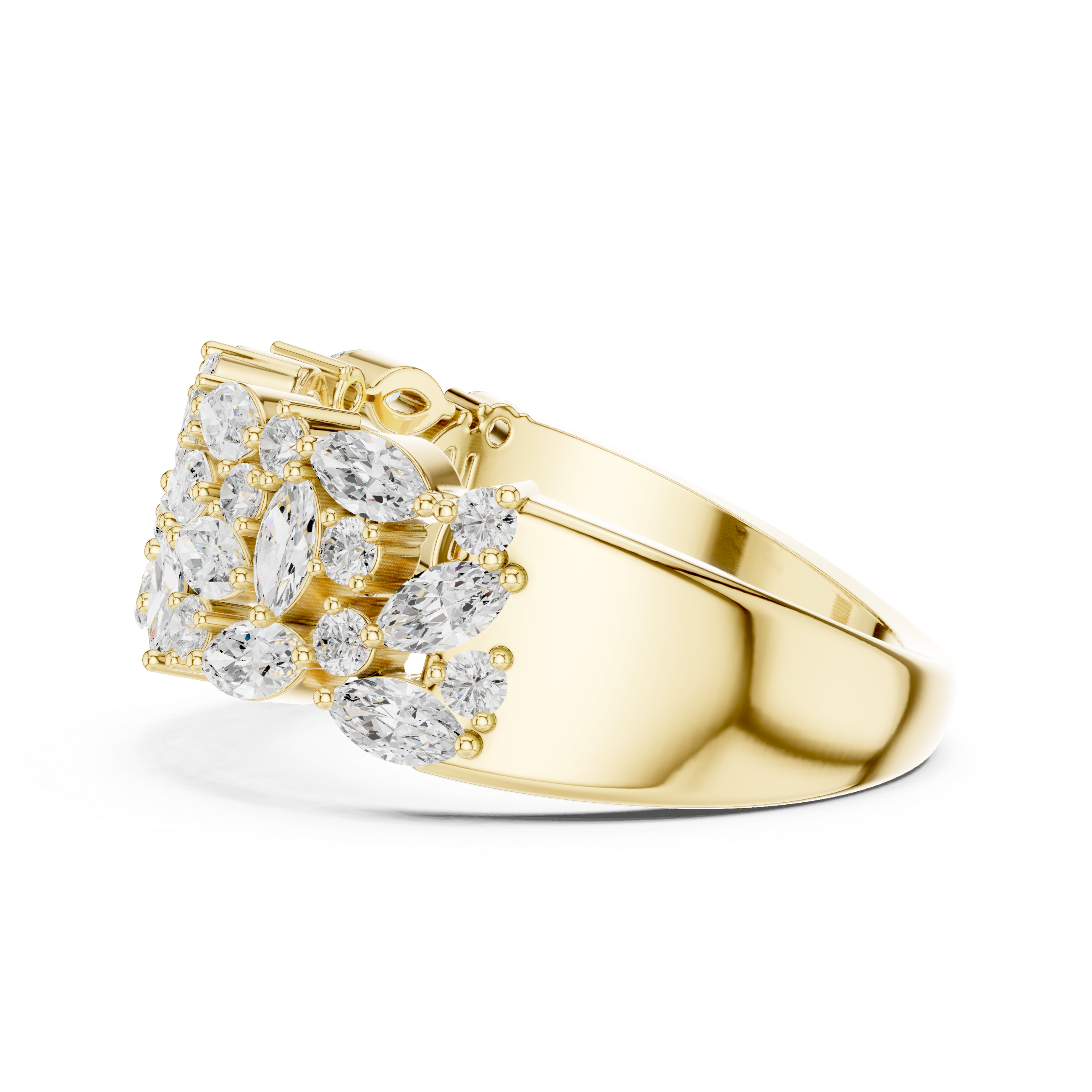 Asymmetric Balance Lab Grown Diamond Ring