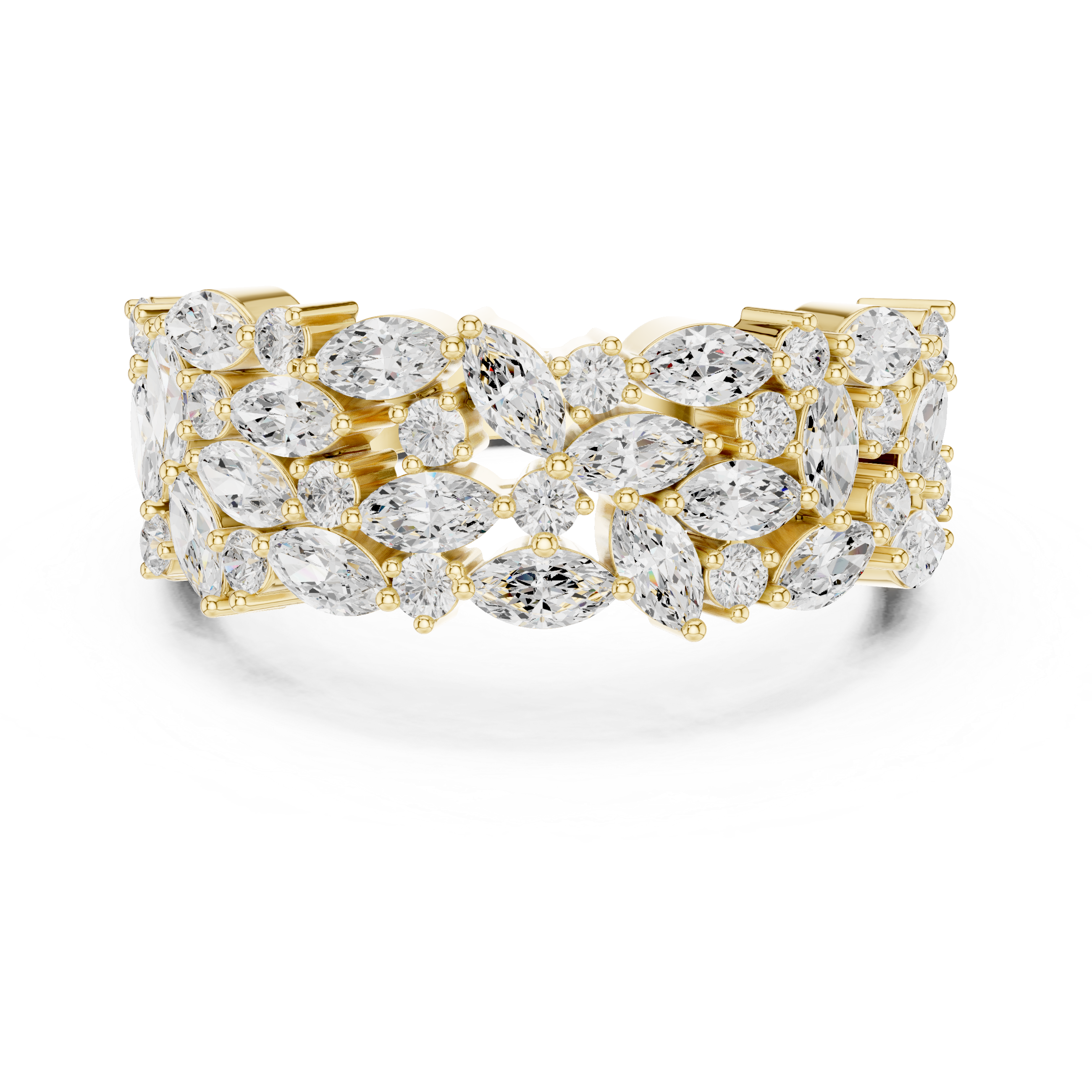 Asymmetric Balance Lab Grown Diamond Ring