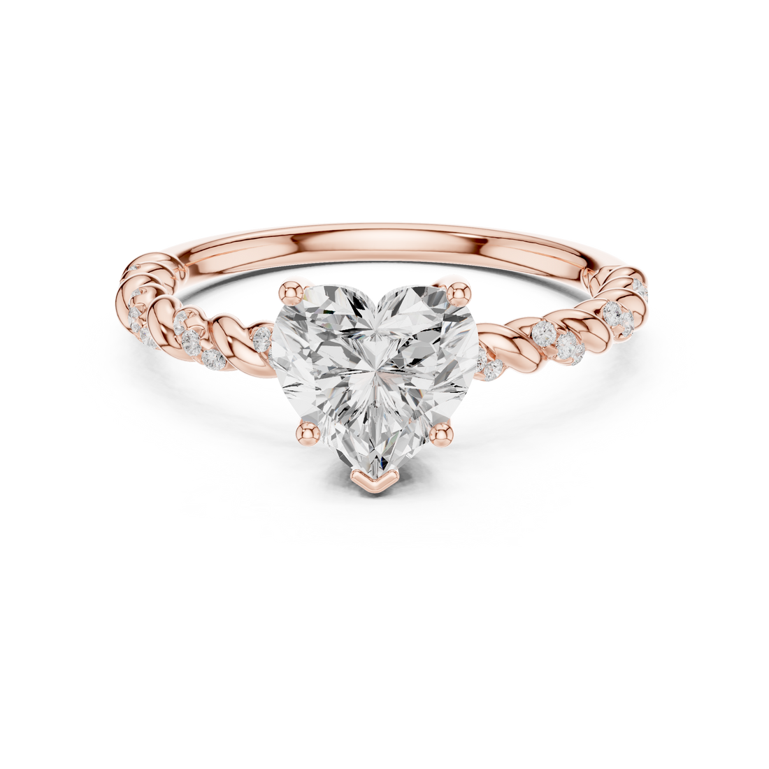 Organic Branch Lab Grown Diamond Ring