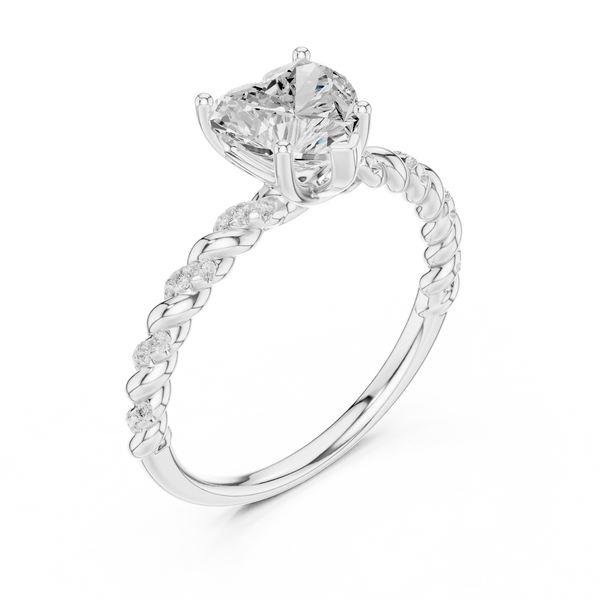 Organic Branch Lab Grown Diamond Ring