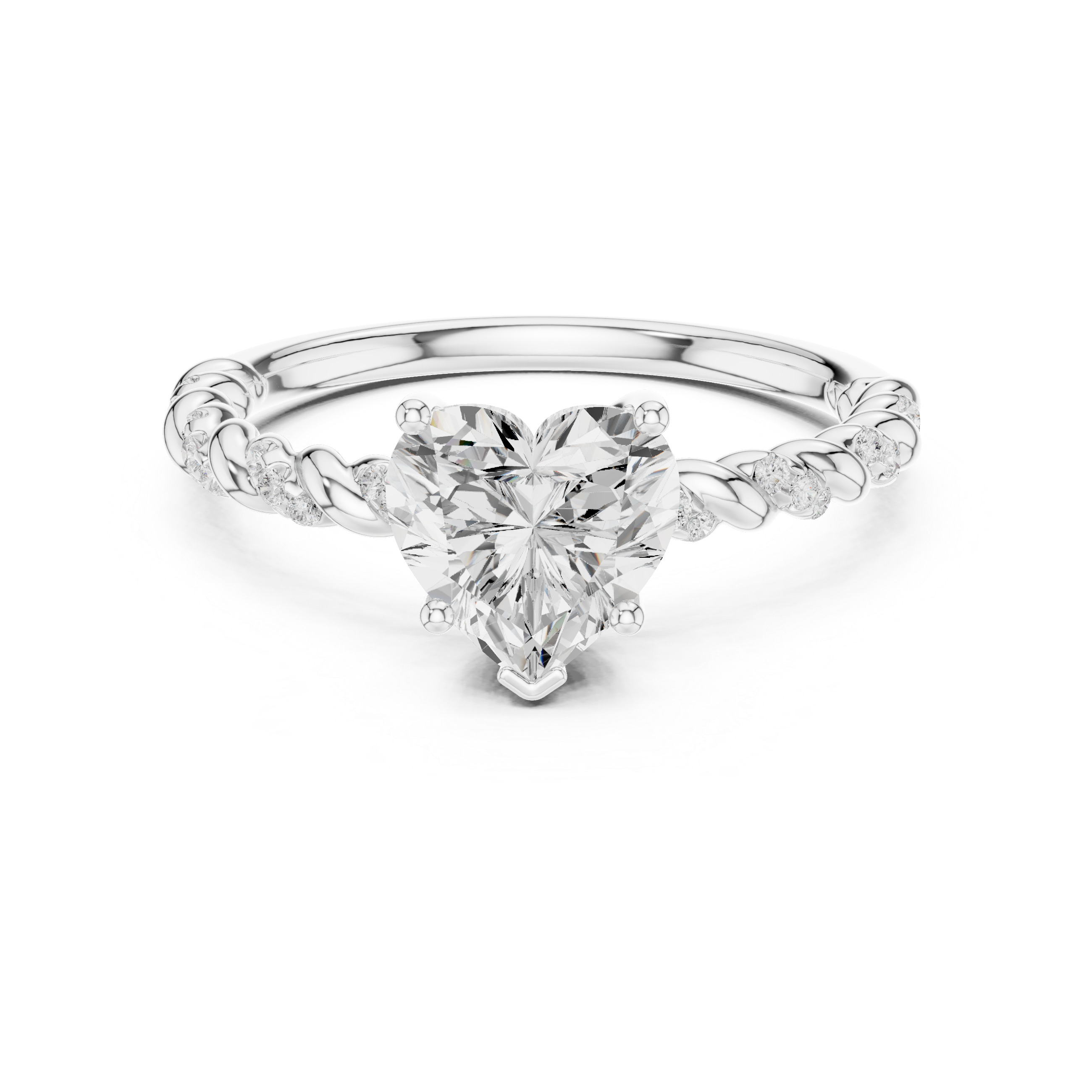 Organic Branch Lab Grown Diamond Ring