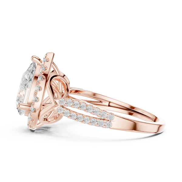 Claw Prongs Lab Grown Diamond Ring