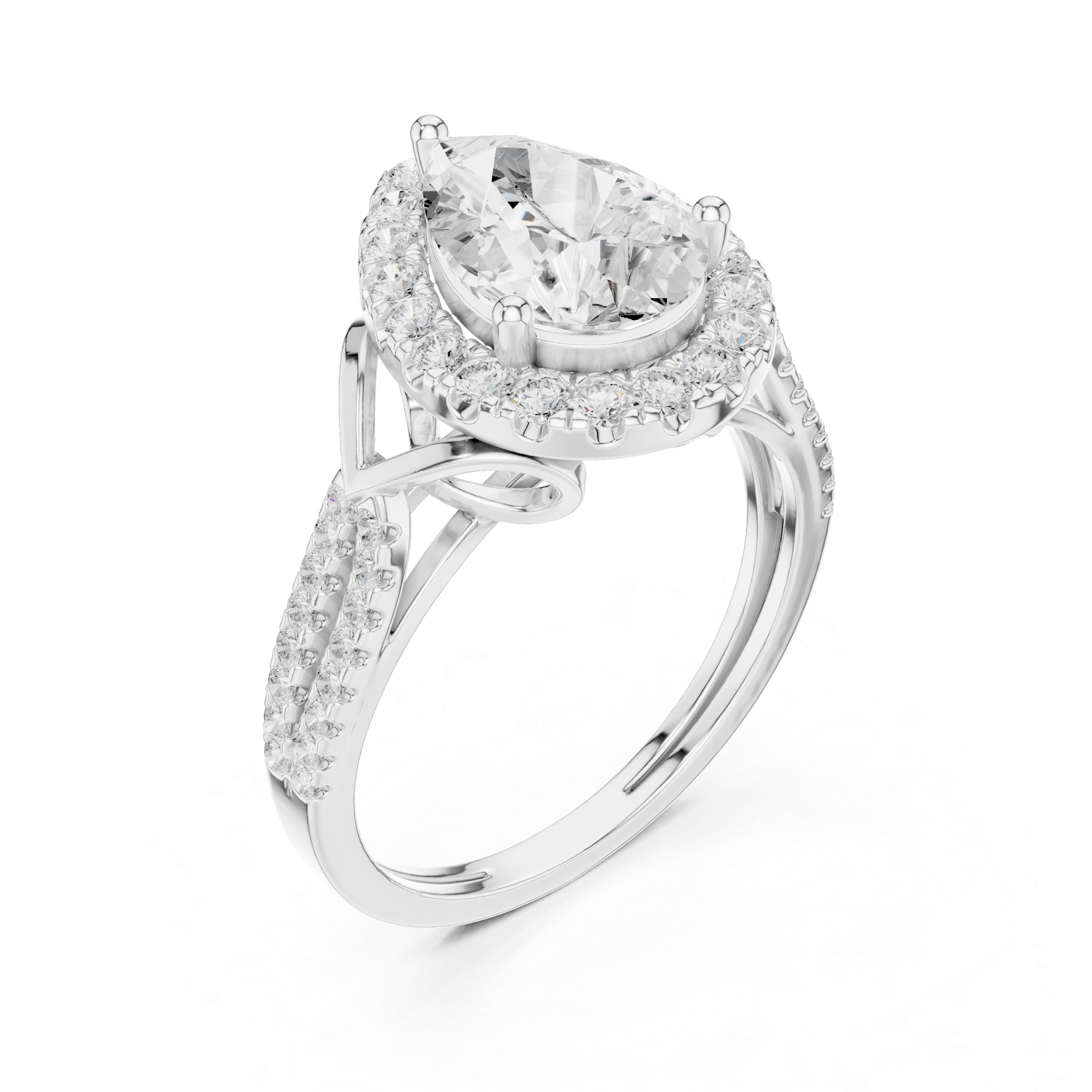 Claw Prongs Lab Grown Diamond Ring