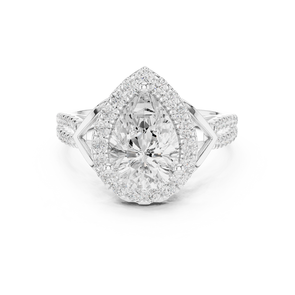 Claw Prongs Lab Grown Diamond Ring