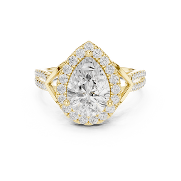 Claw Prongs Lab Grown Diamond Ring