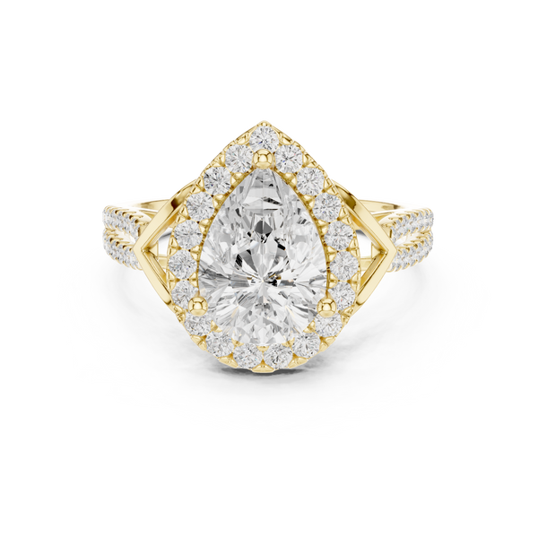 Claw Prongs Lab Grown Diamond Ring