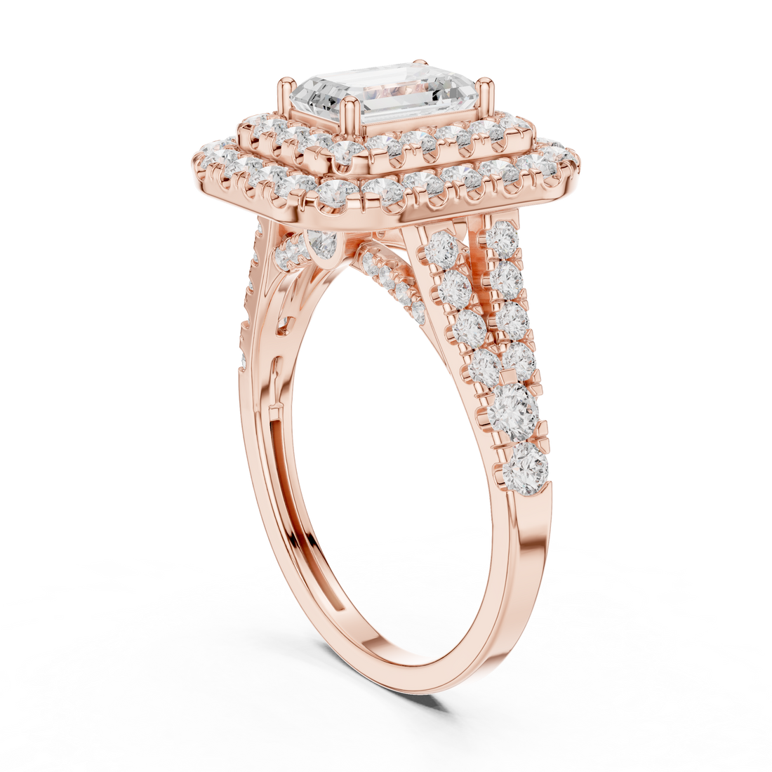 Sculpted Wave Lab Grown Diamond Ring