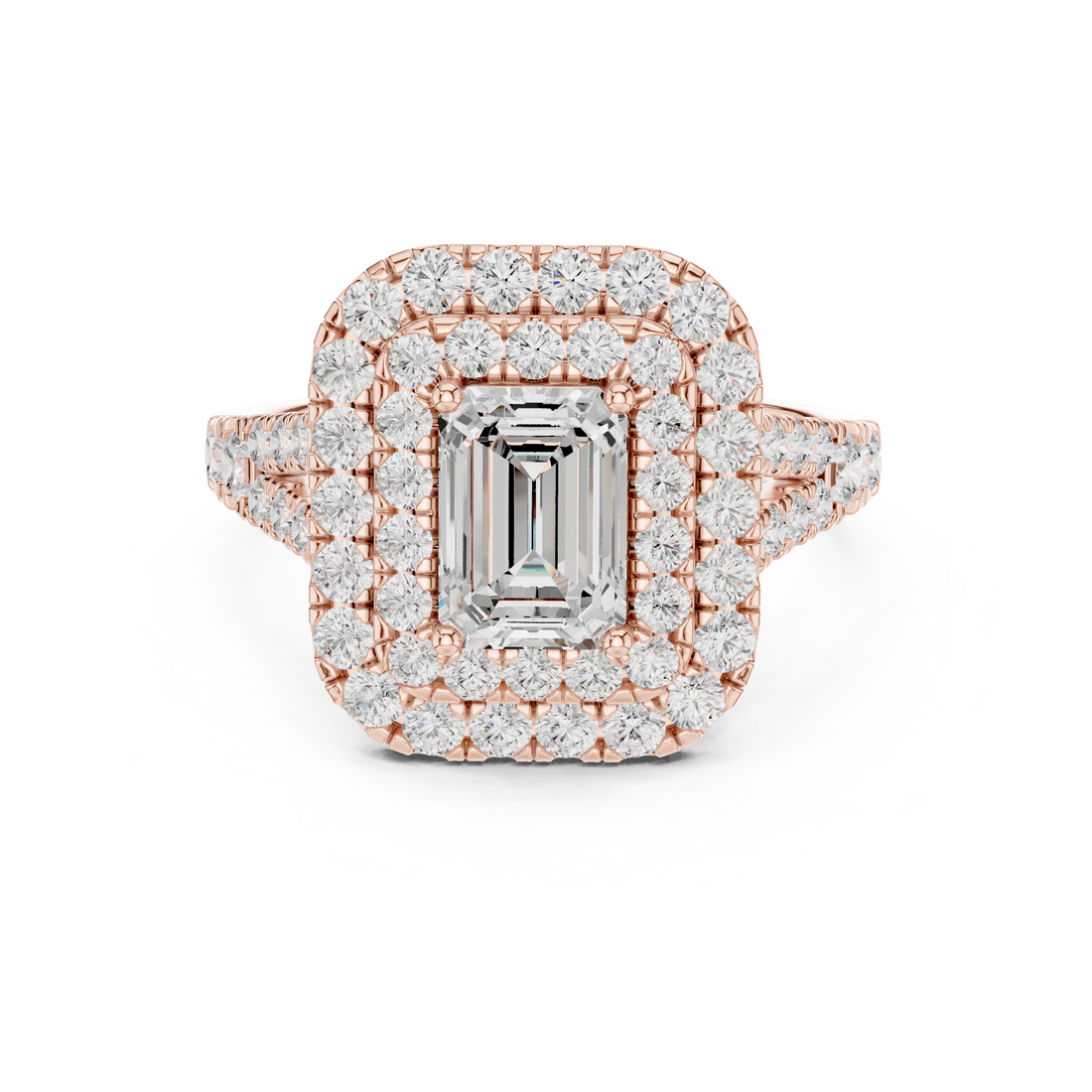 Sculpted Wave Lab Grown Diamond Ring