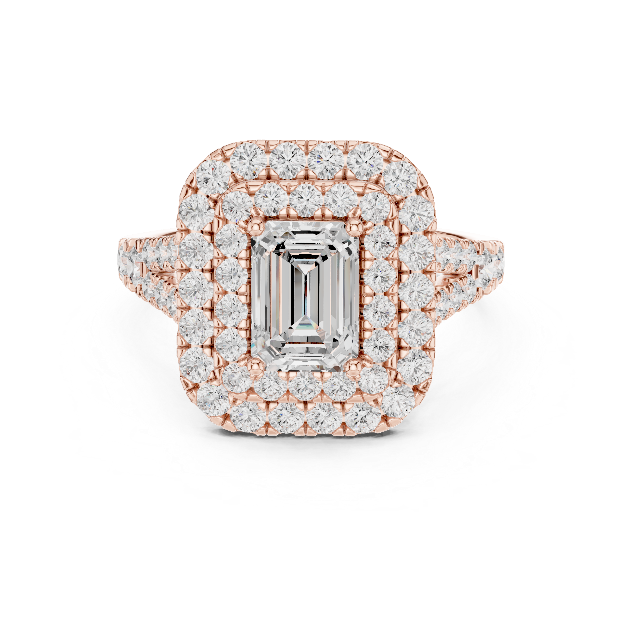 Sculpted Wave Lab Grown Diamond Ring