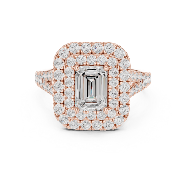 Sculpted Wave Lab Grown Diamond Ring
