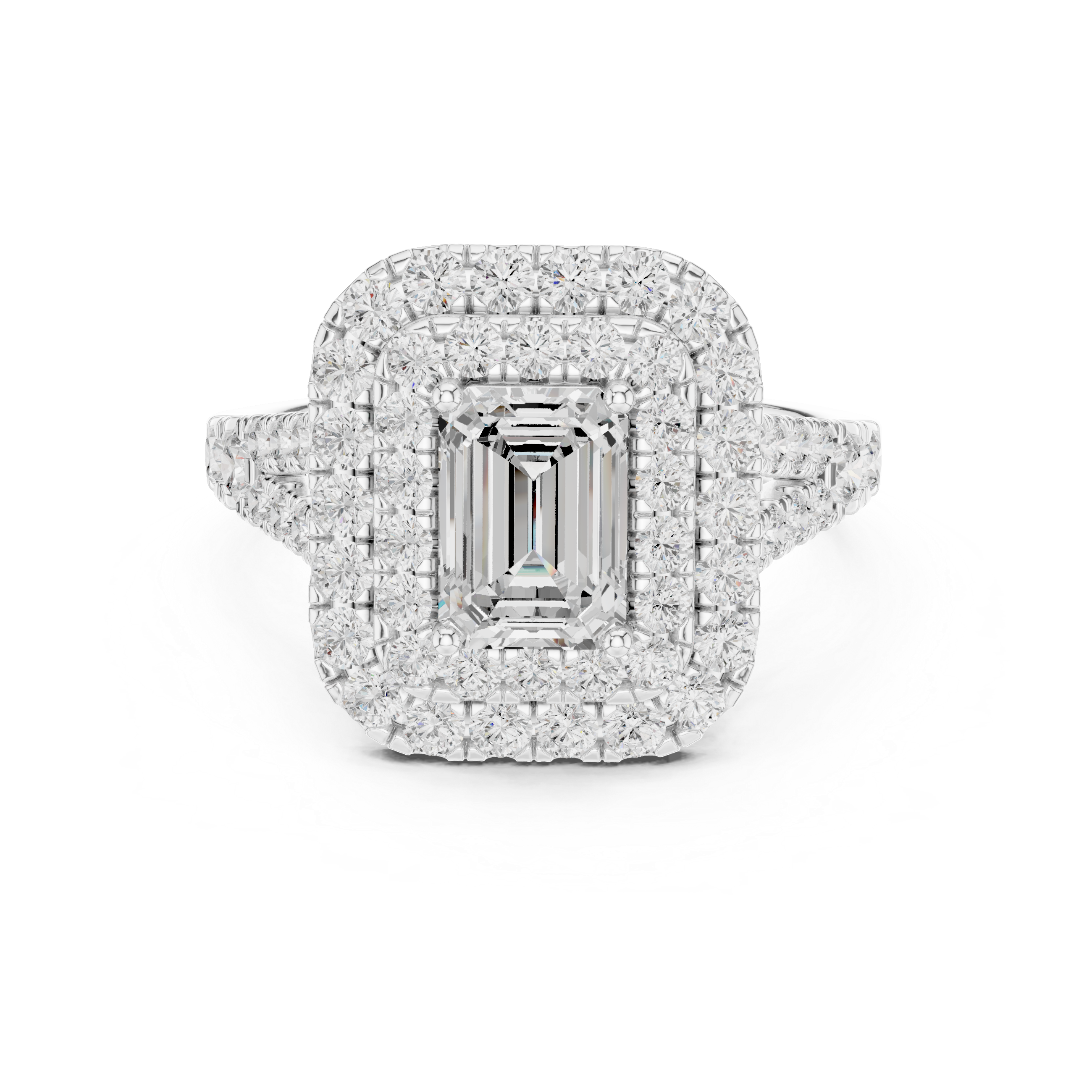 Sculpted Wave Lab Grown Diamond Ring