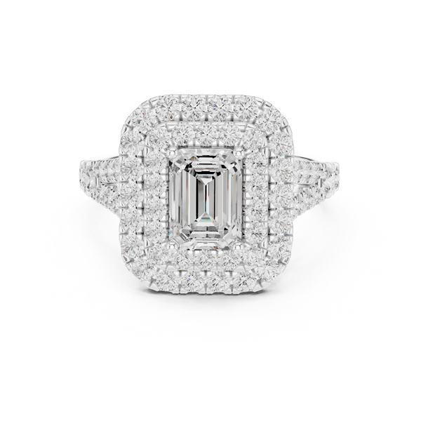 Sculpted Wave Lab Grown Diamond Ring