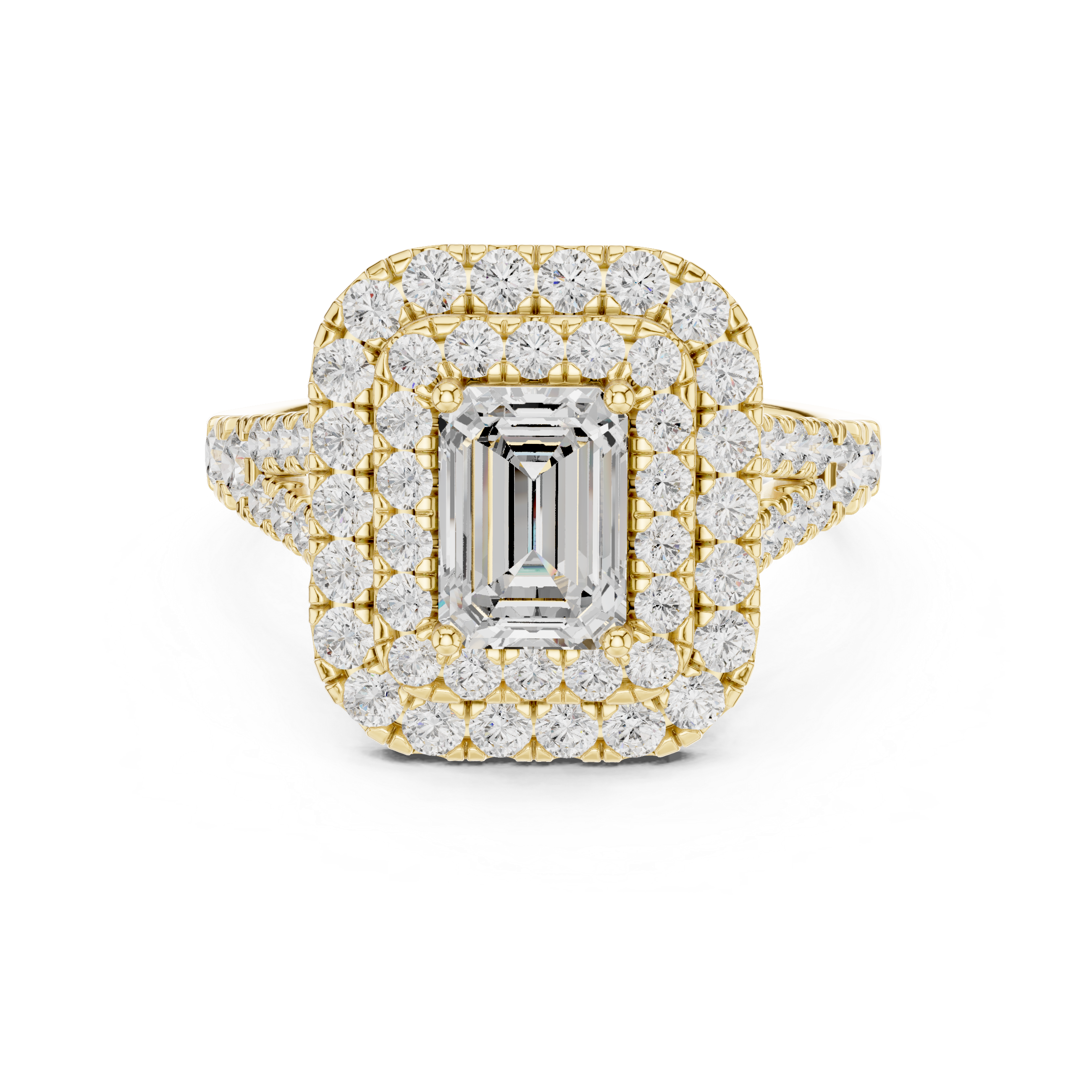 Sculpted Wave Lab Grown Diamond Ring