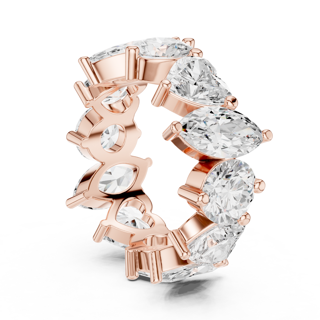 Semi Bezel Lab Grown Diamond Ring