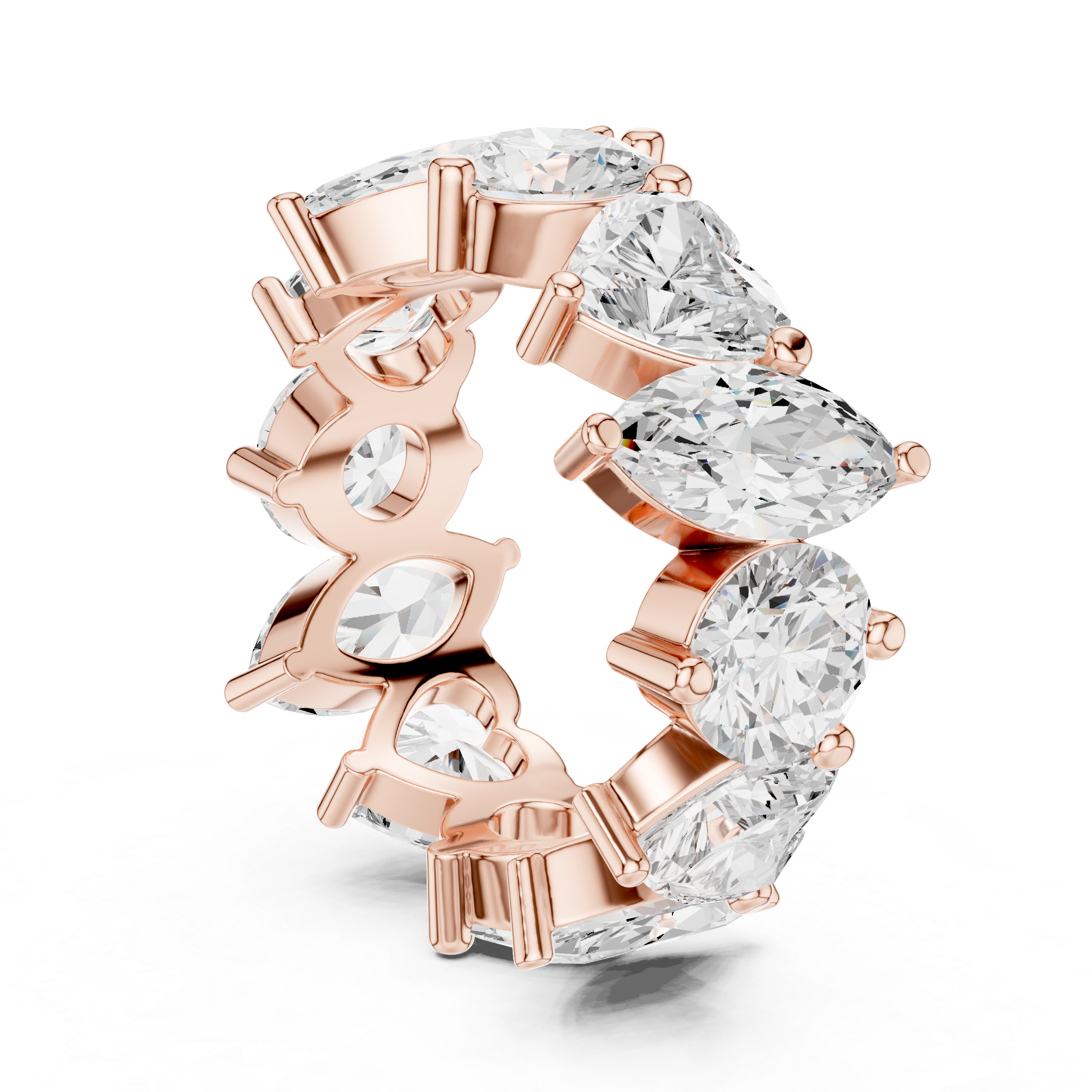 Semi Bezel Lab Grown Diamond Ring