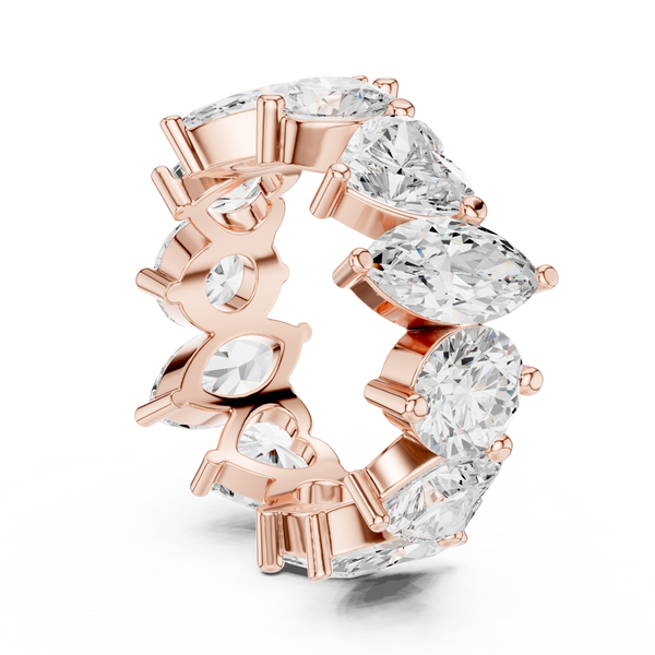 Semi Bezel Lab Grown Diamond Ring