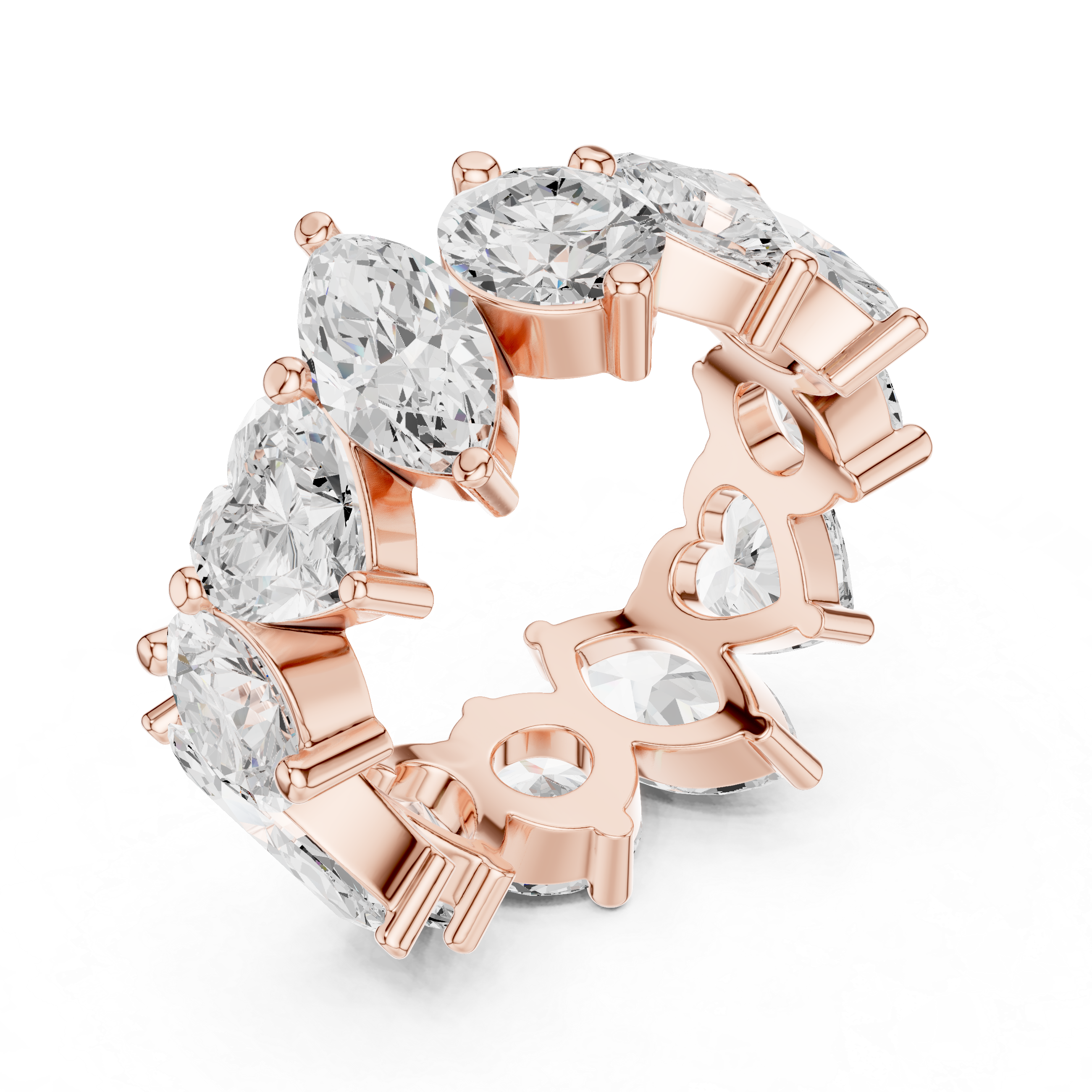 Semi Bezel Lab Grown Diamond Ring
