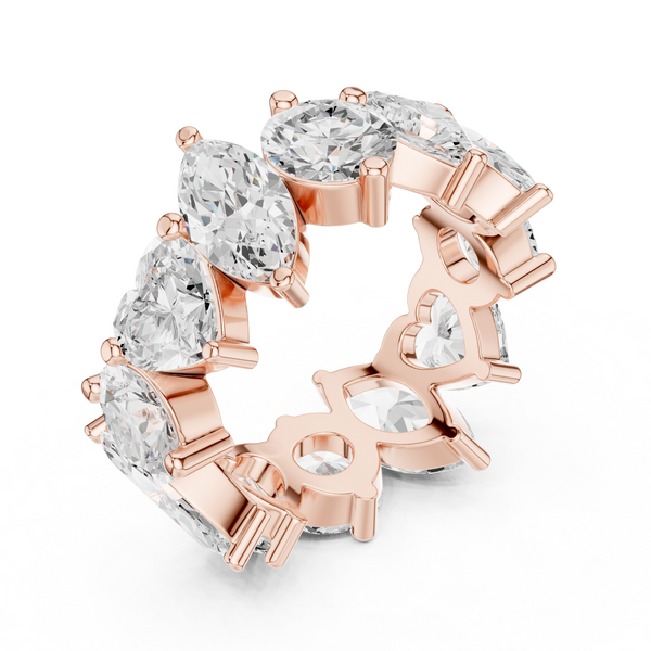 Semi Bezel Lab Grown Diamond Ring