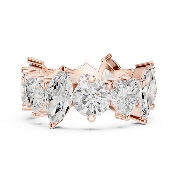 Semi Bezel Lab Grown Diamond Ring