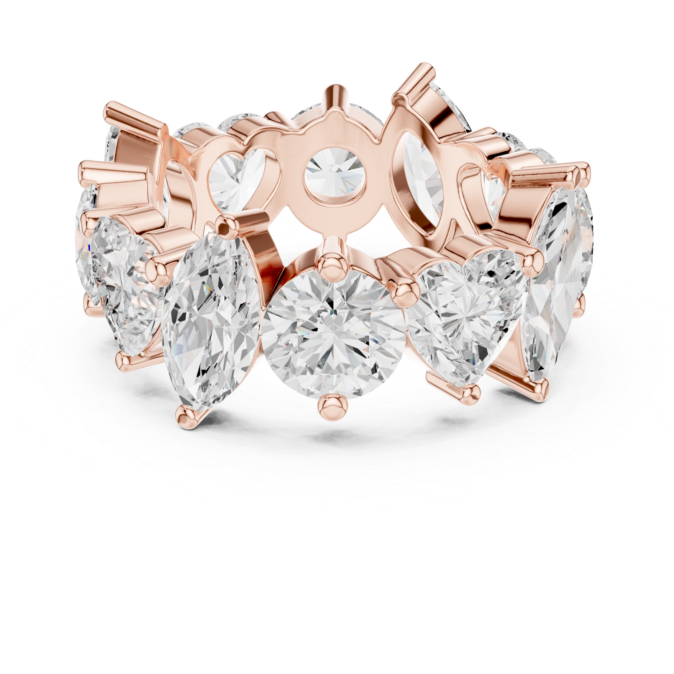 Semi Bezel Lab Grown Diamond Ring