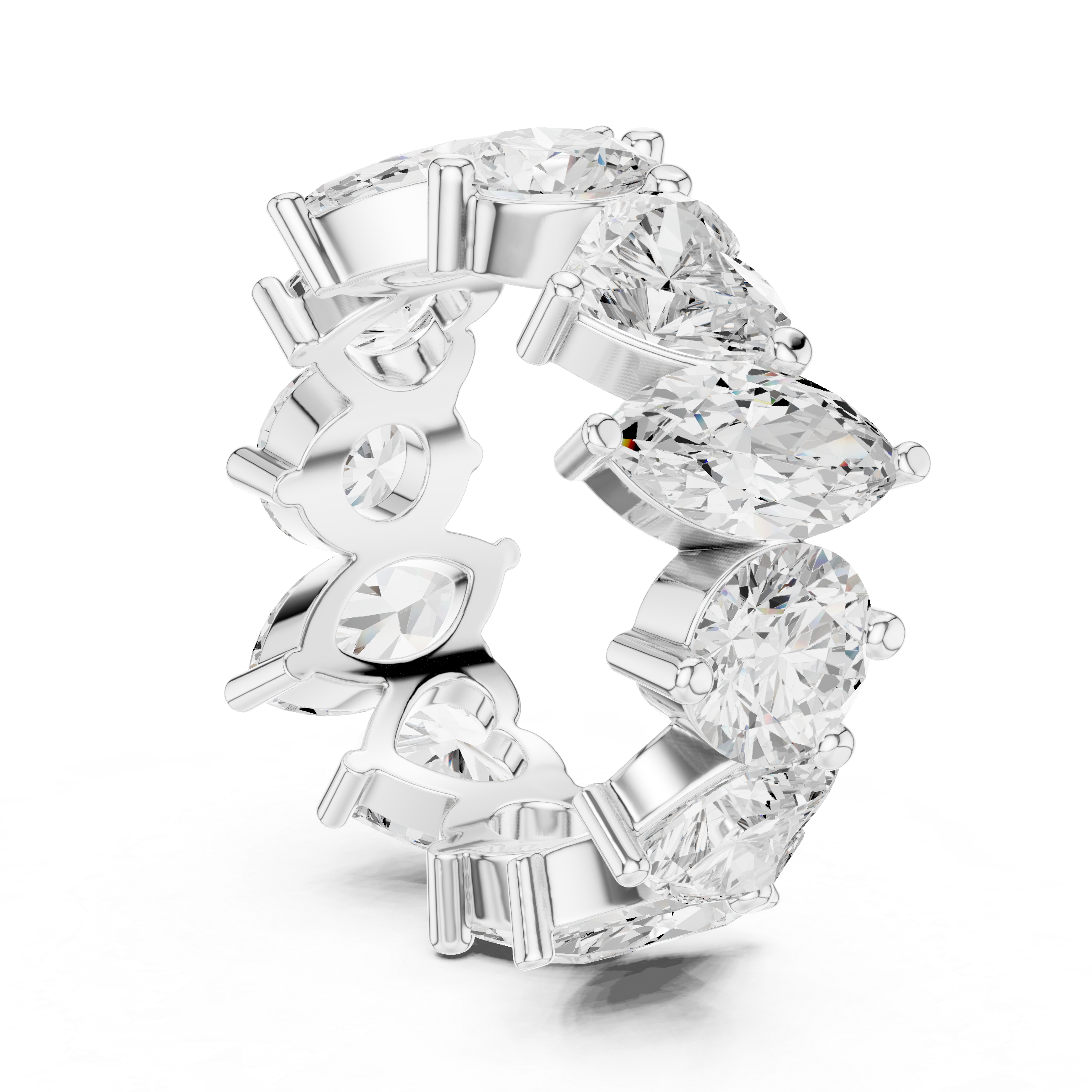 Semi Bezel Lab Grown Diamond Ring