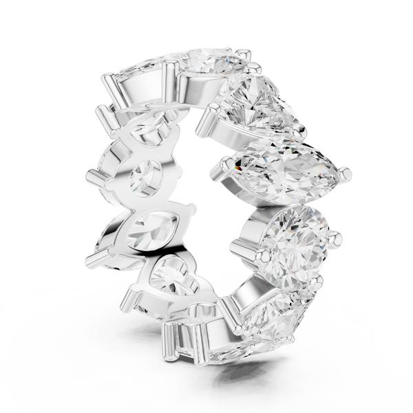 Semi Bezel Lab Grown Diamond Ring