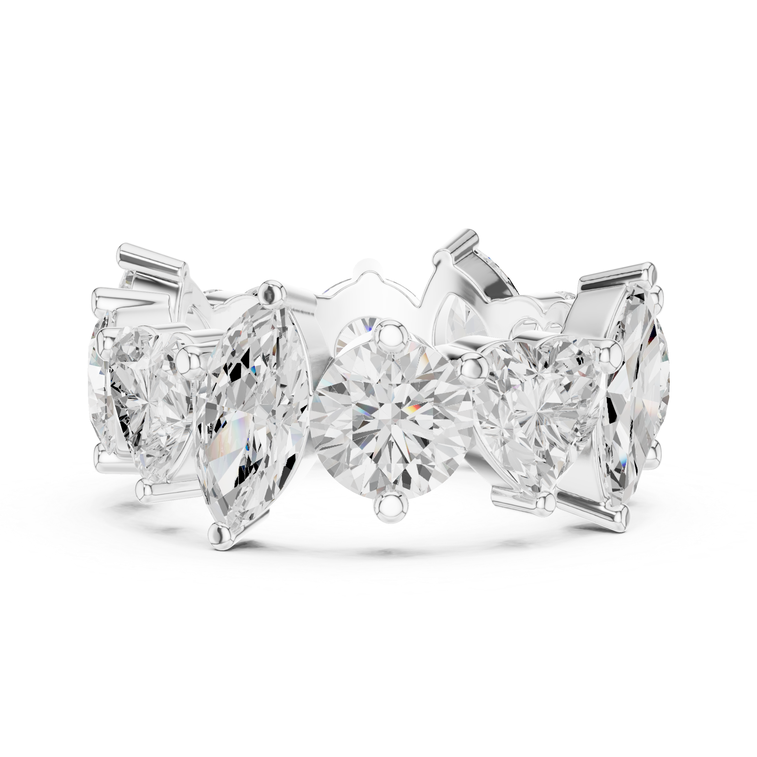 Semi Bezel Lab Grown Diamond Ring
