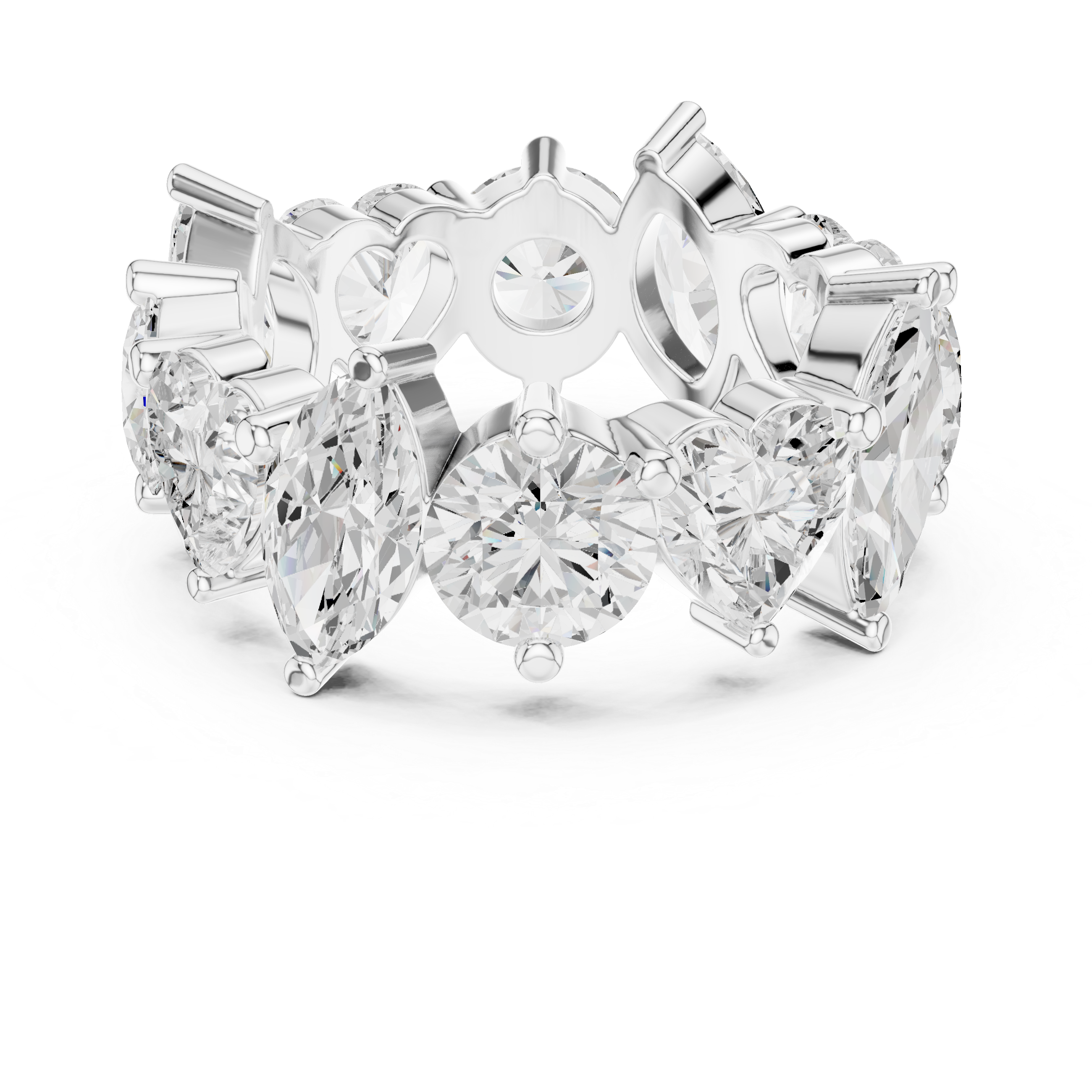 Semi Bezel Lab Grown Diamond Ring