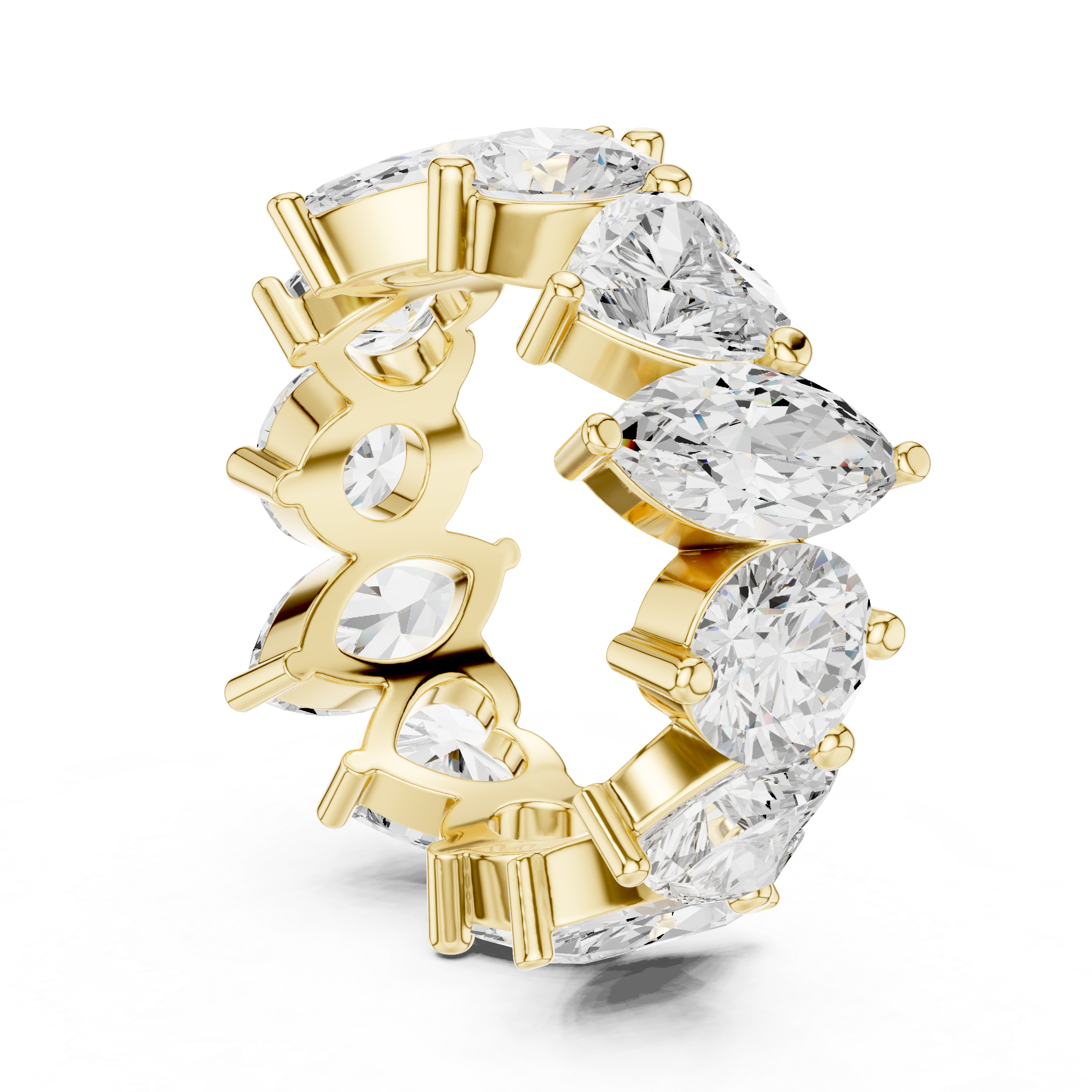 Semi Bezel Lab Grown Diamond Ring