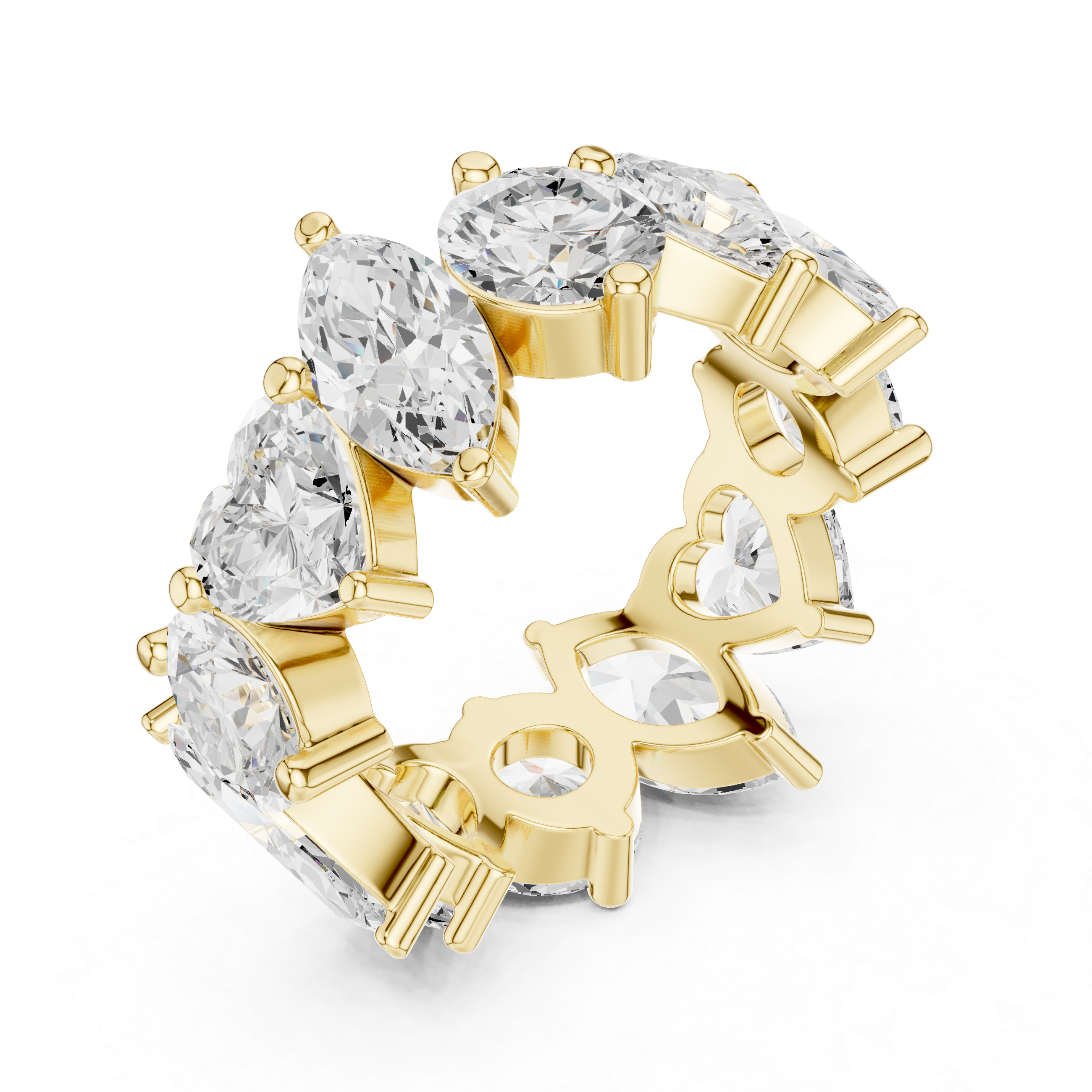 Semi Bezel Lab Grown Diamond Ring