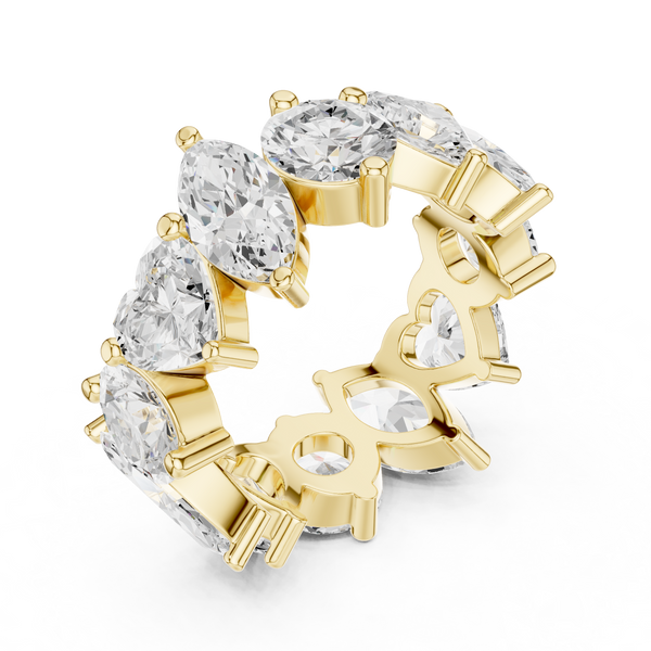 Semi Bezel Lab Grown Diamond Ring