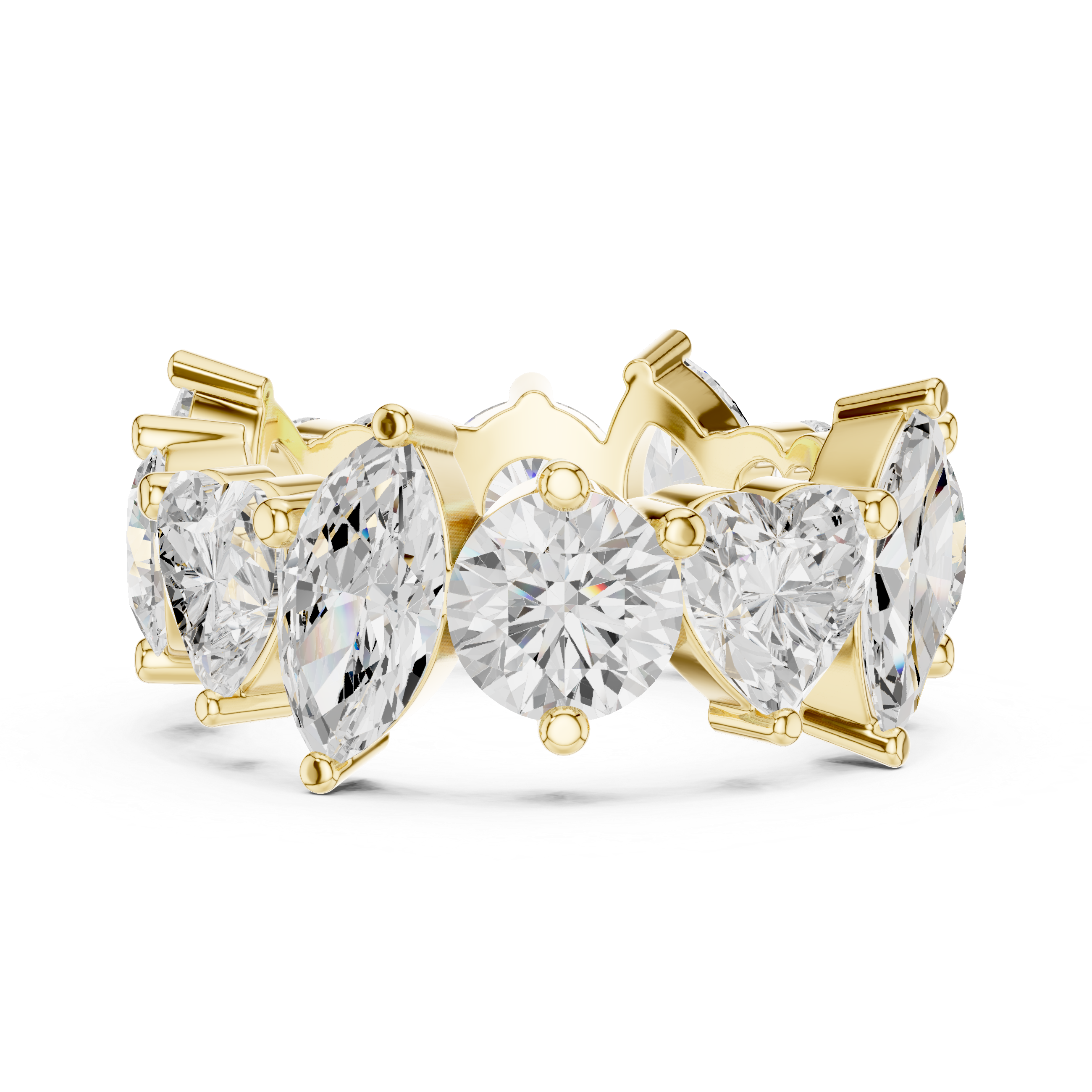 Semi Bezel Lab Grown Diamond Ring