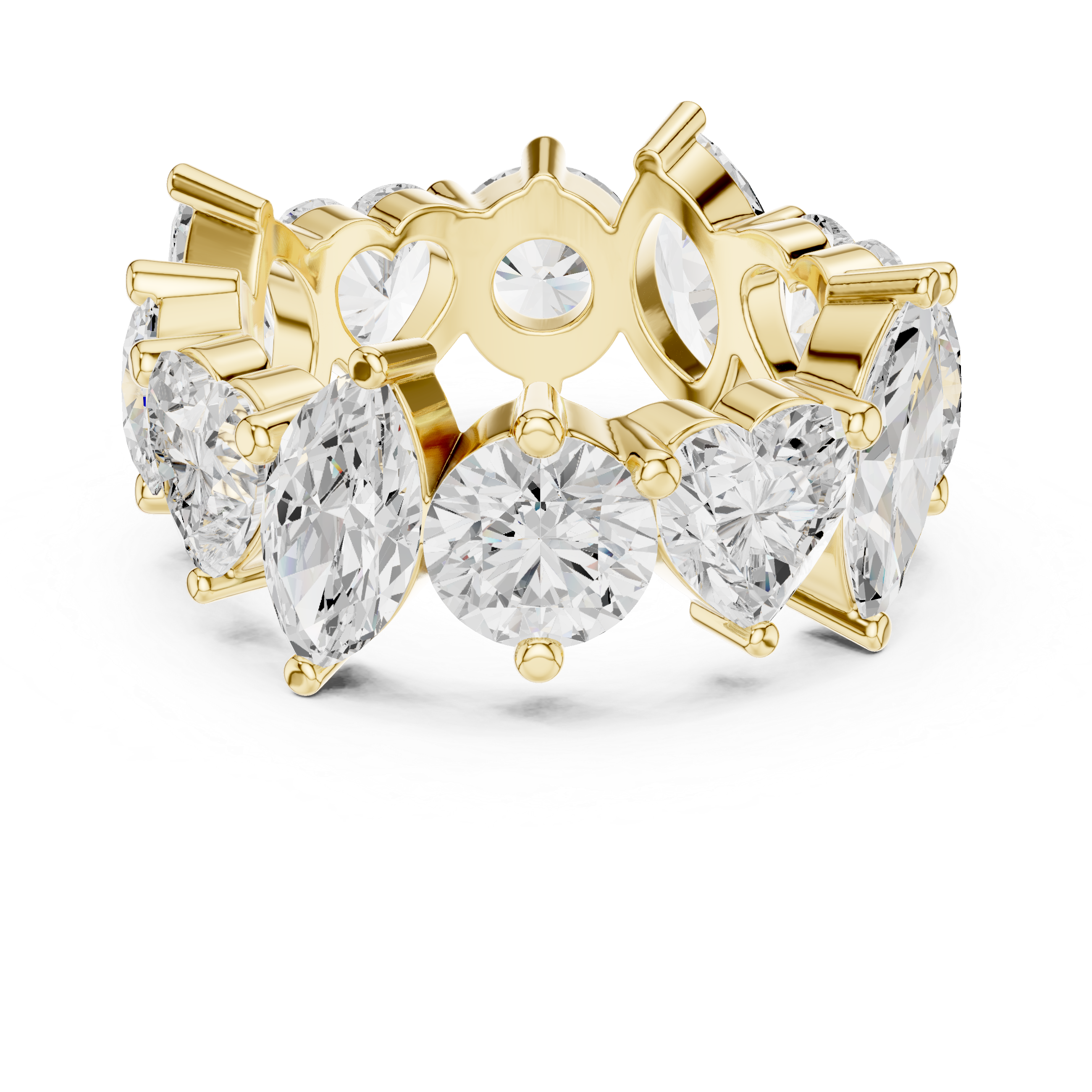 Semi Bezel Lab Grown Diamond Ring