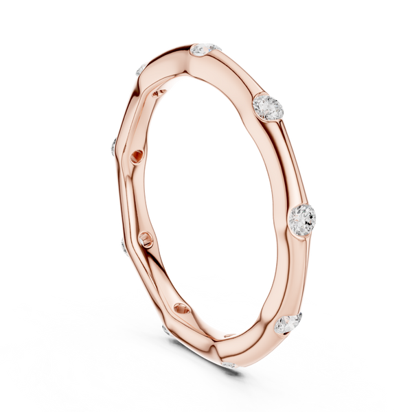 Gypsy Flush Lab Grown Diamond Ring