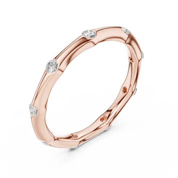 Gypsy Flush Lab Grown Diamond Ring