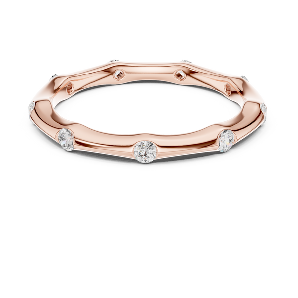 Gypsy Flush Lab Grown Diamond Ring