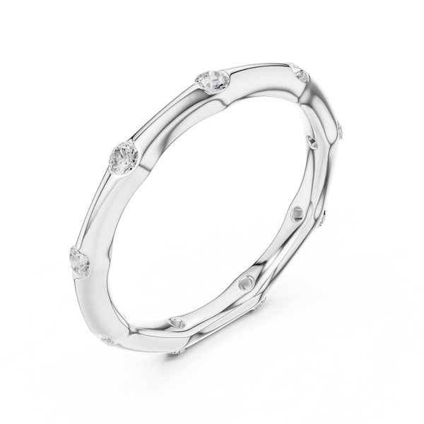 Gypsy Flush Lab Grown Diamond Ring